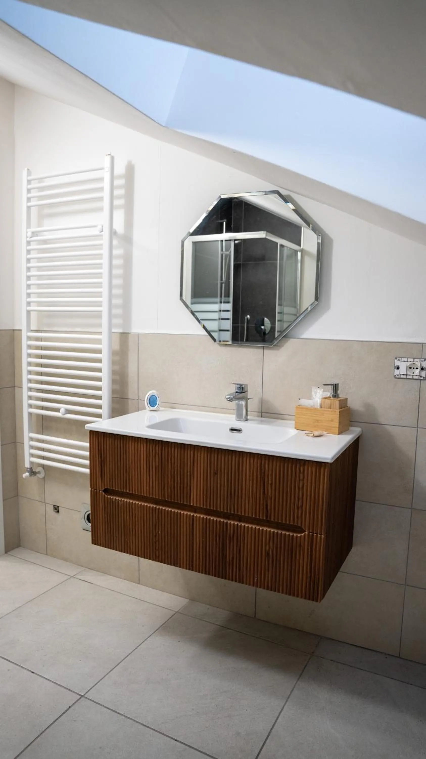 Bathroom in Conte Durini Apartments & Rooms