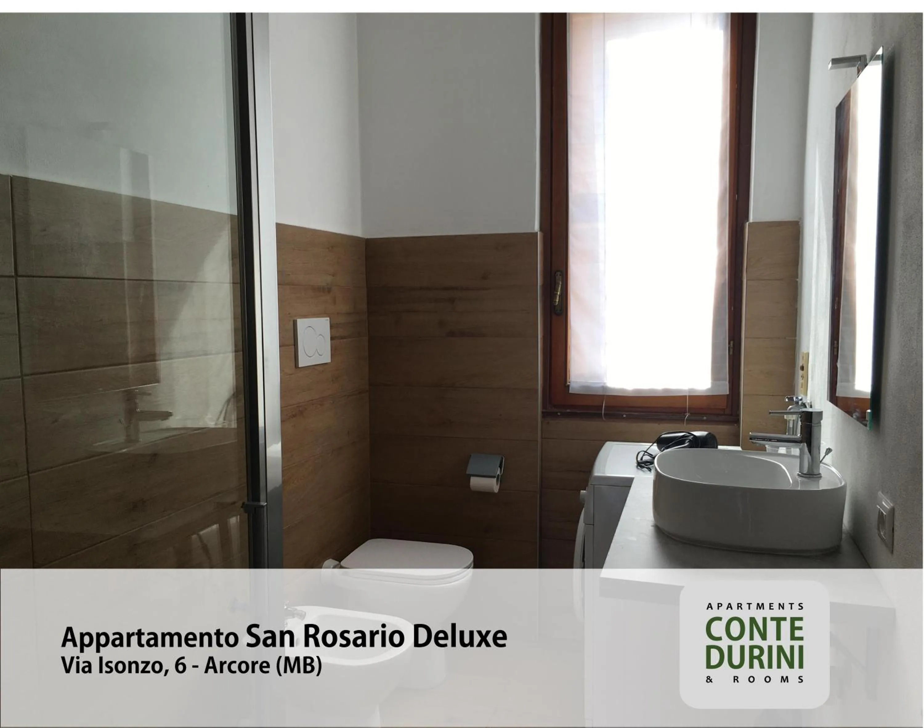 Bathroom in Conte Durini Apartments & Rooms