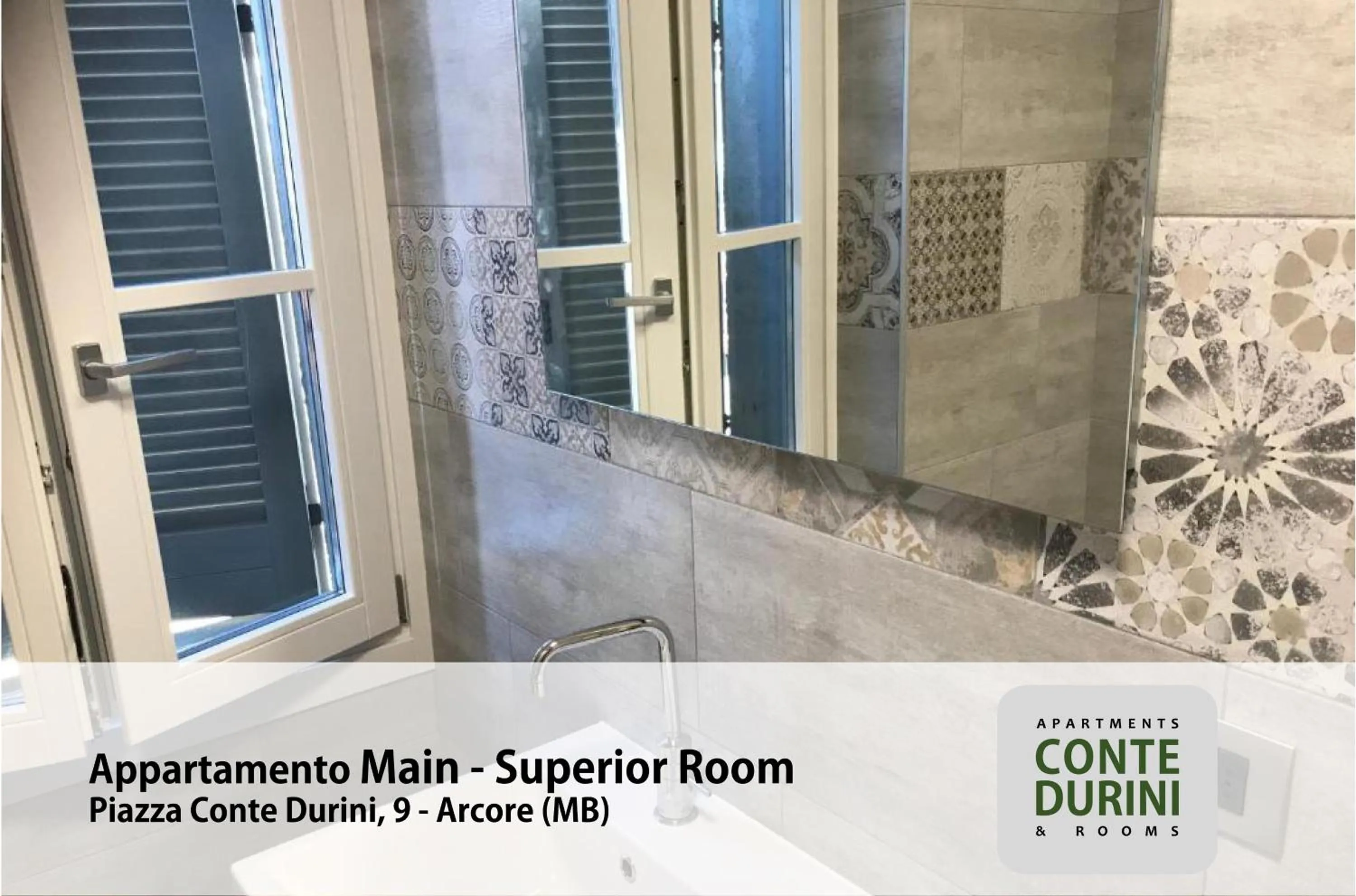 Bathroom in Conte Durini Apartments & Rooms