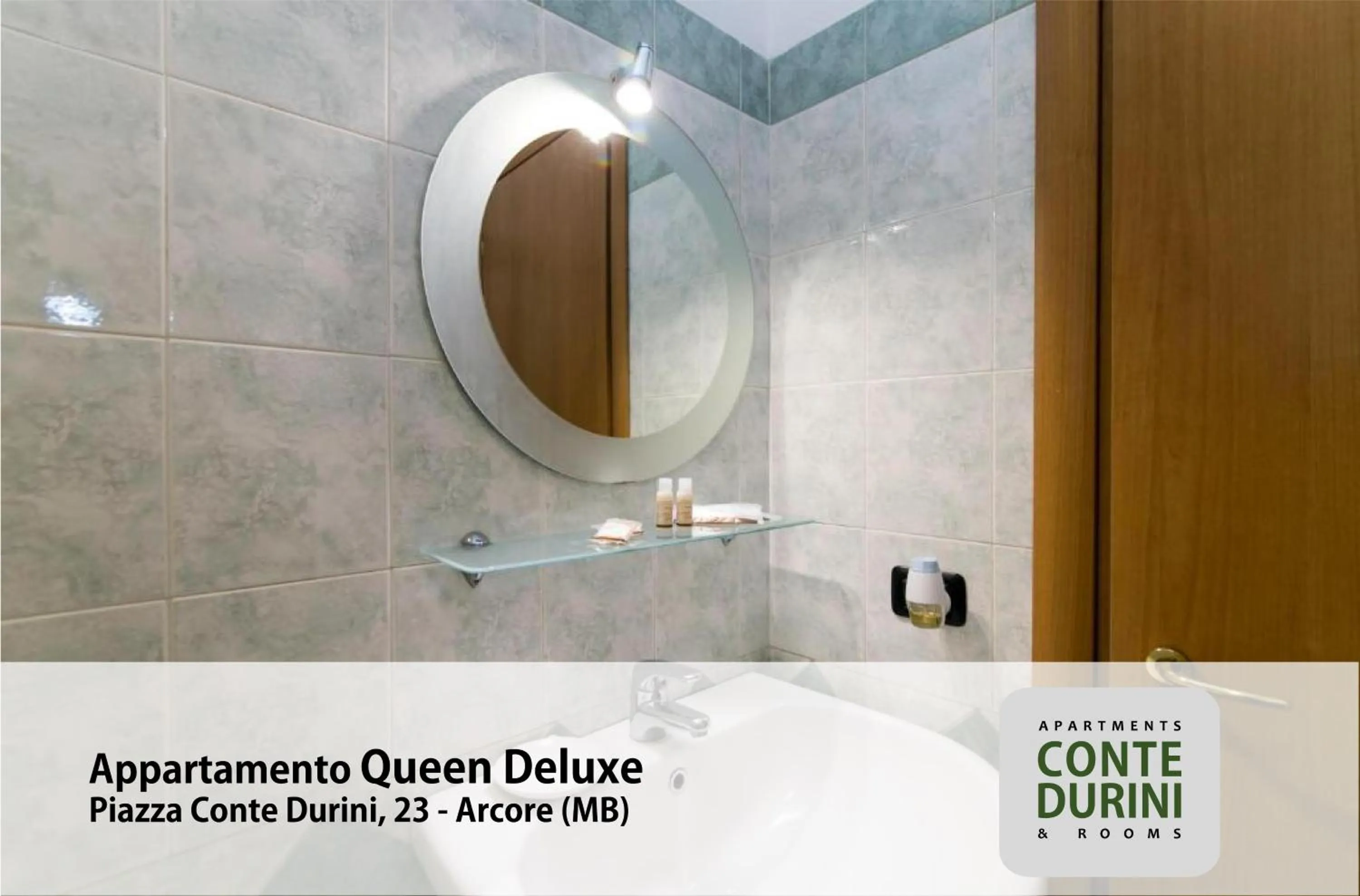 Bathroom in Conte Durini Apartments & Rooms