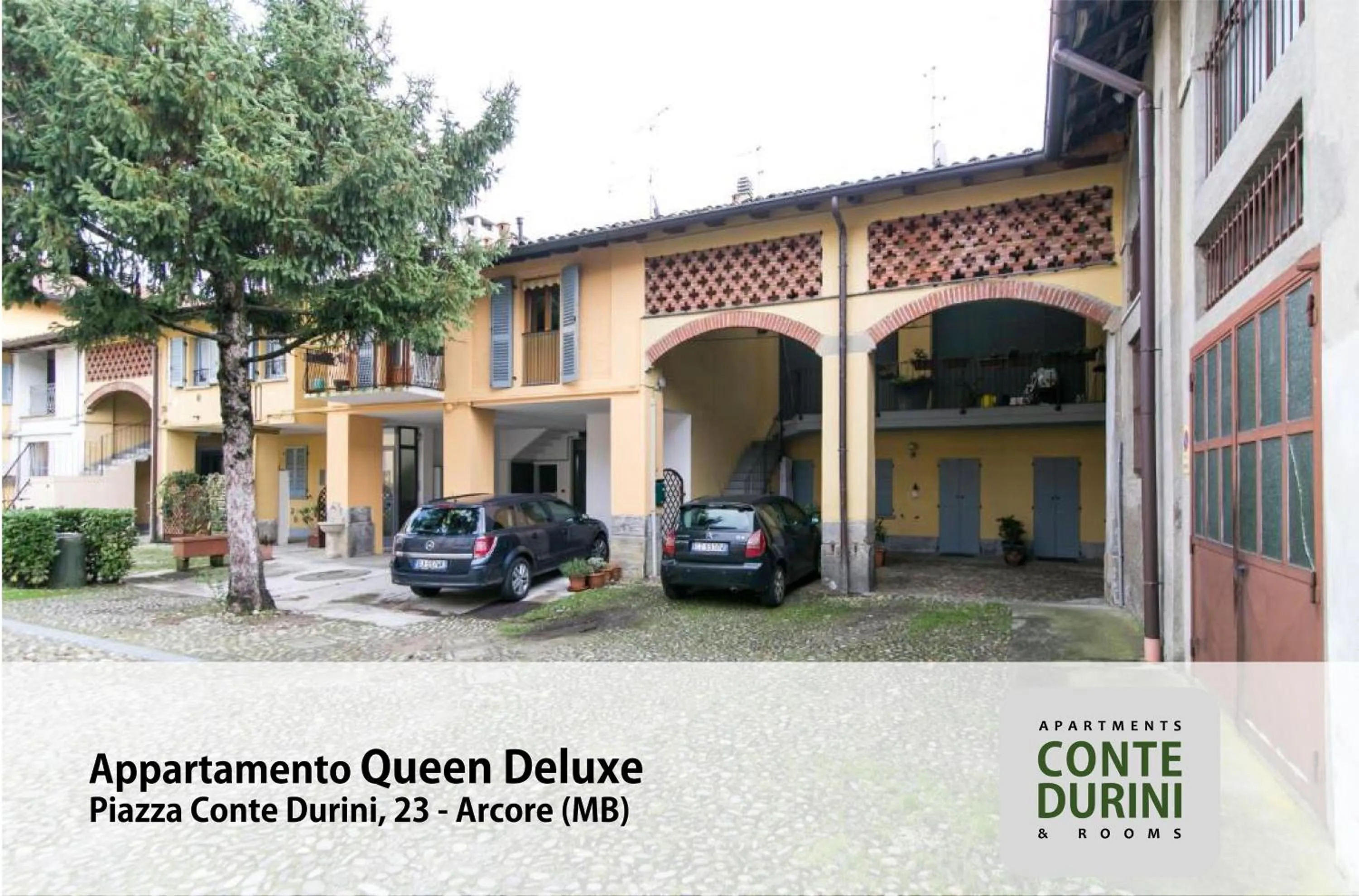 Property building in Conte Durini Apartments & Rooms