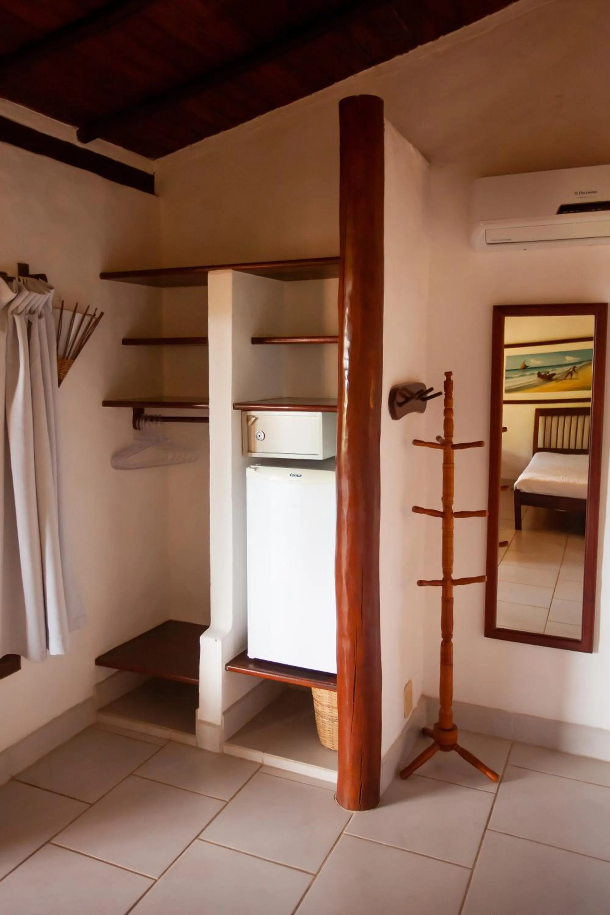 View (from property/room), Bed in Pousada Mundo Verde