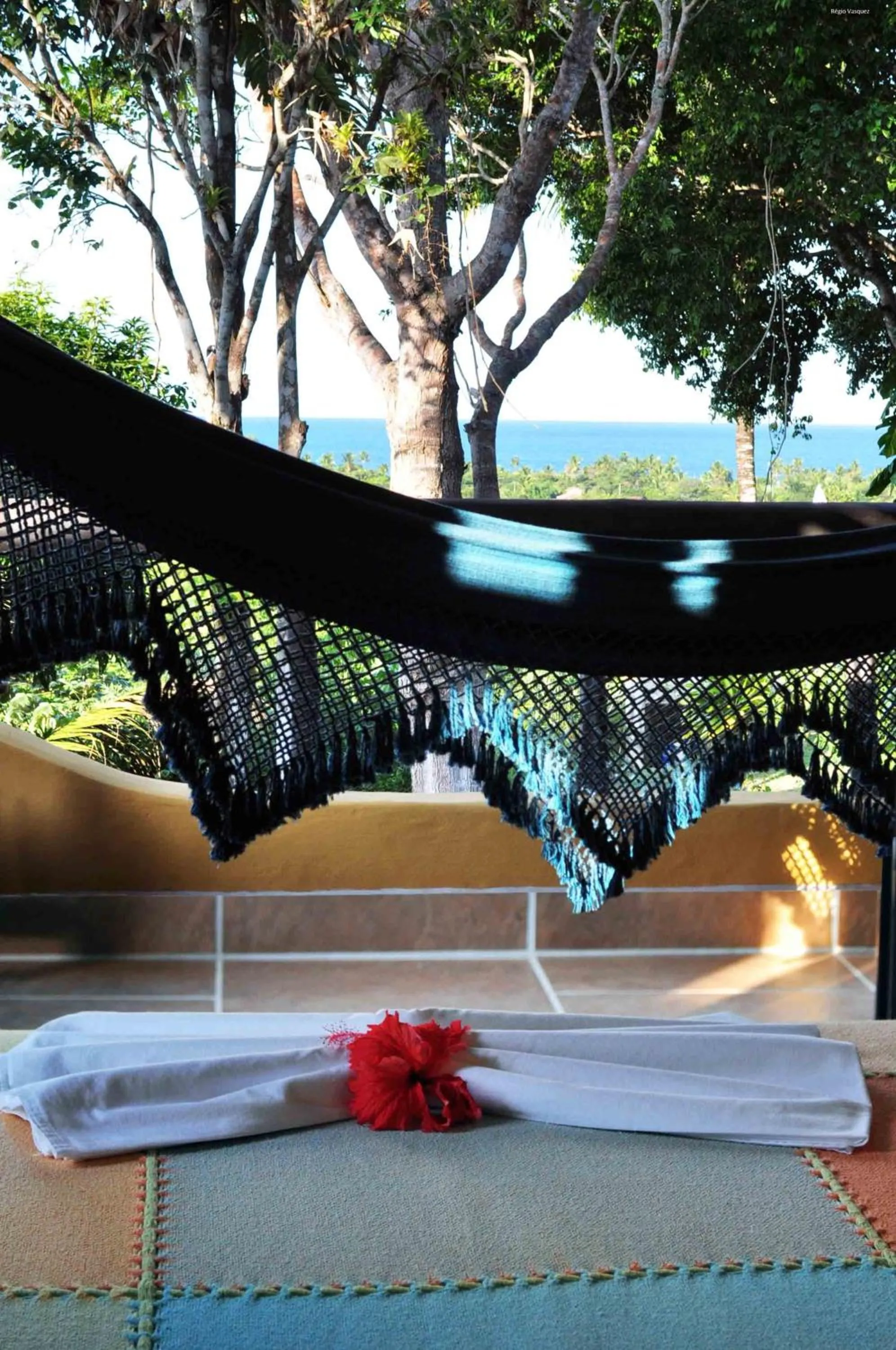 Patio in Pousada Mundo Verde