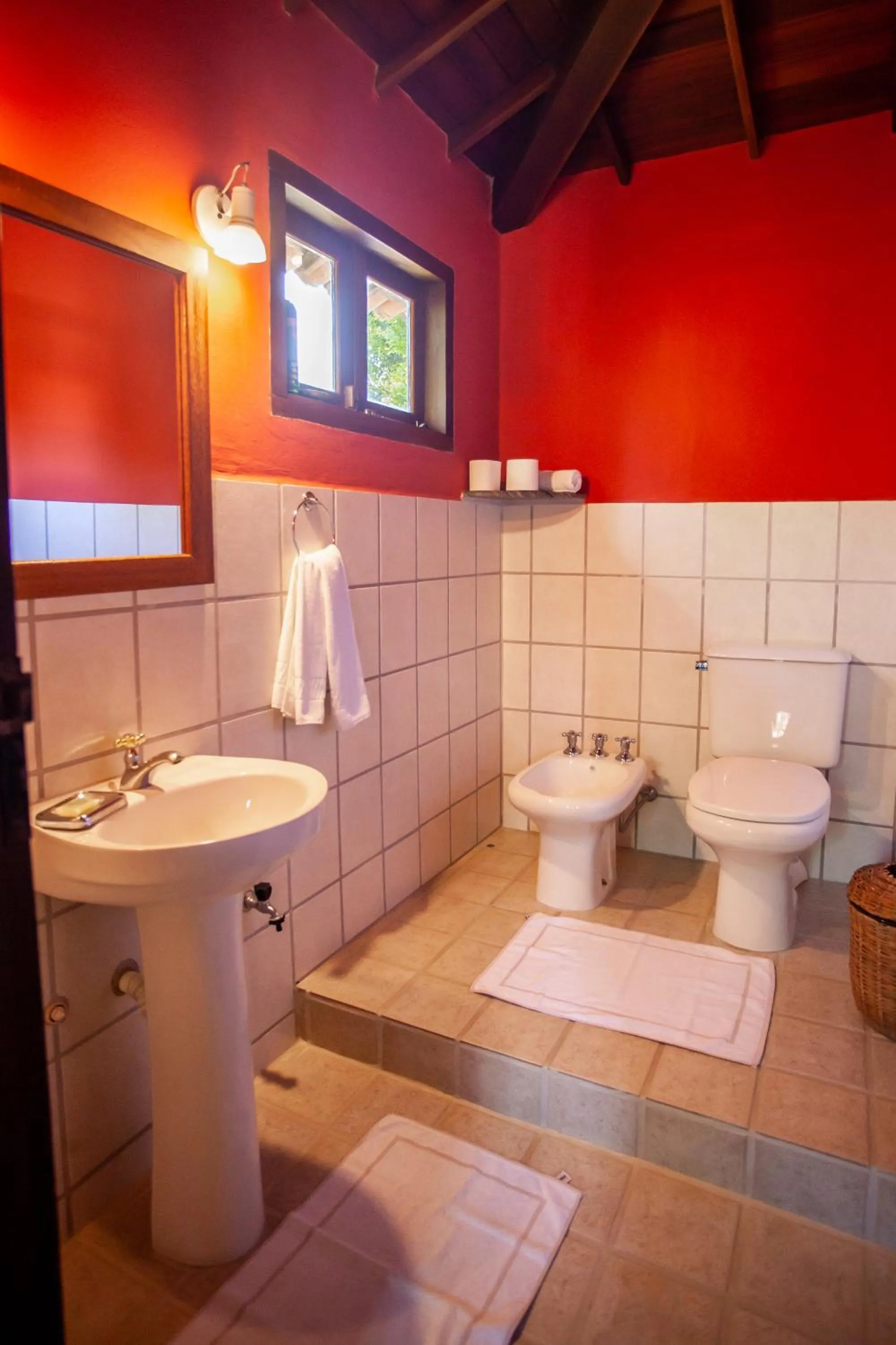 Toilet in Pousada Mundo Verde