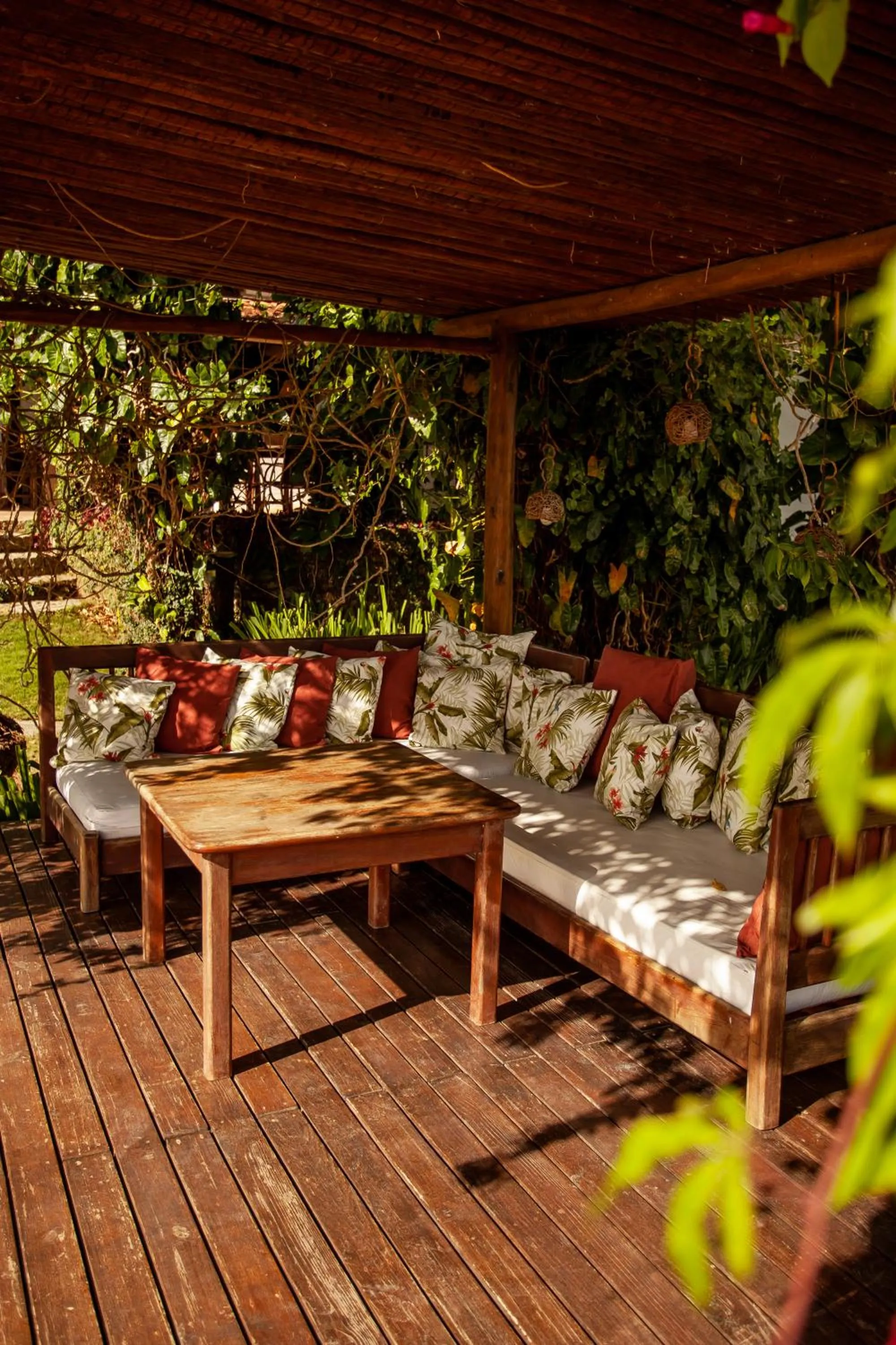 Patio in Pousada Mundo Verde