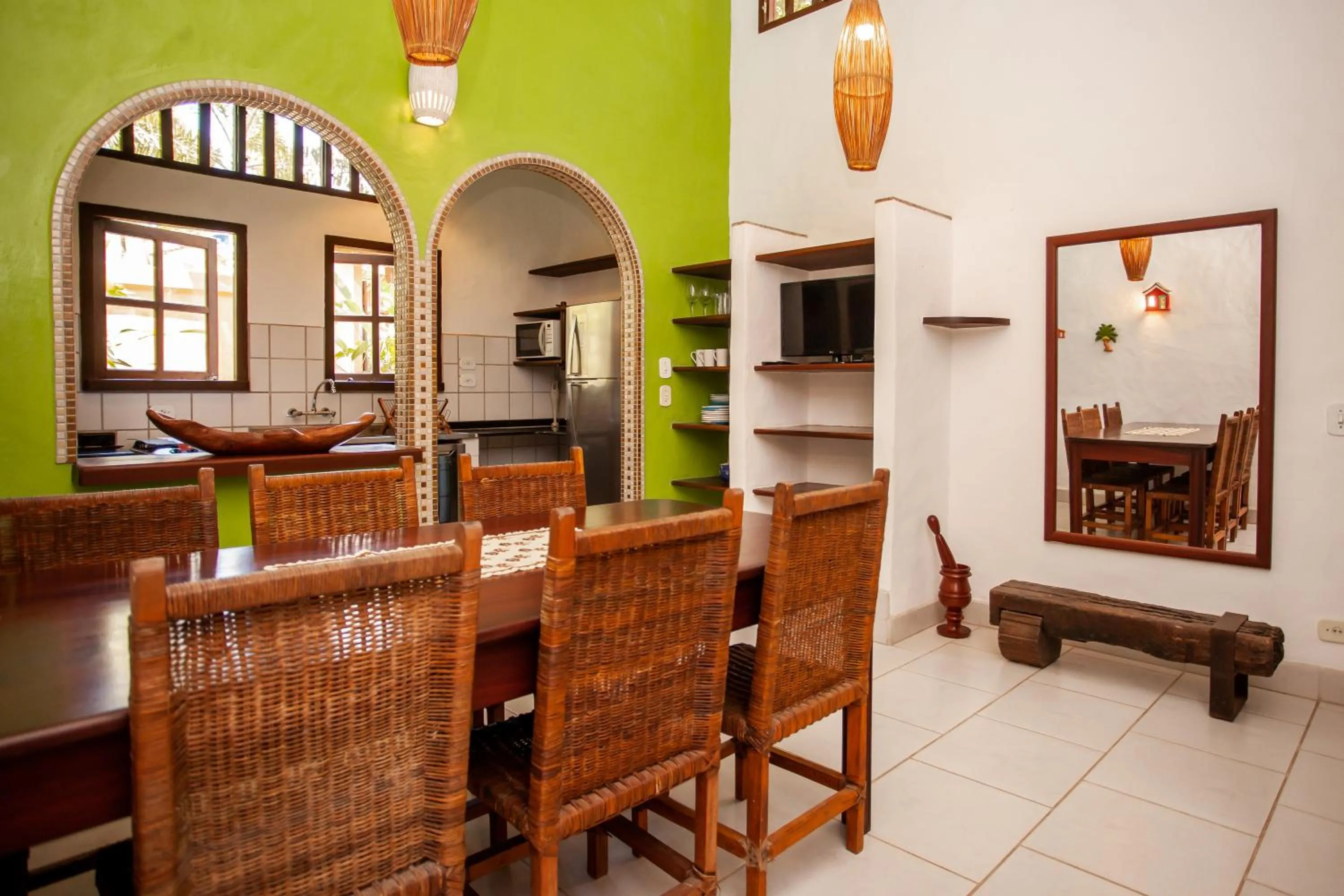 TV and multimedia in Pousada Mundo Verde