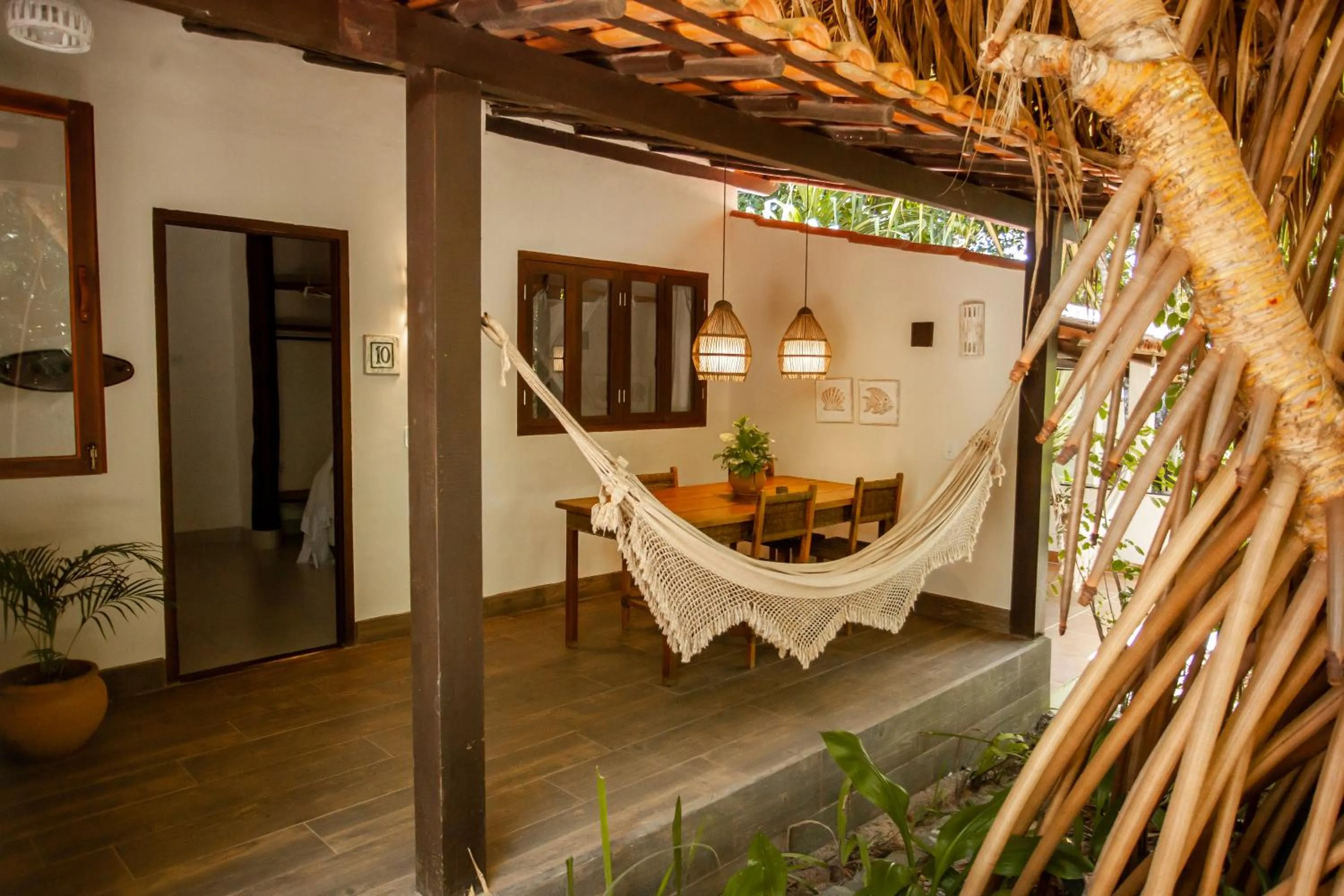 Patio in Pousada Mundo Verde