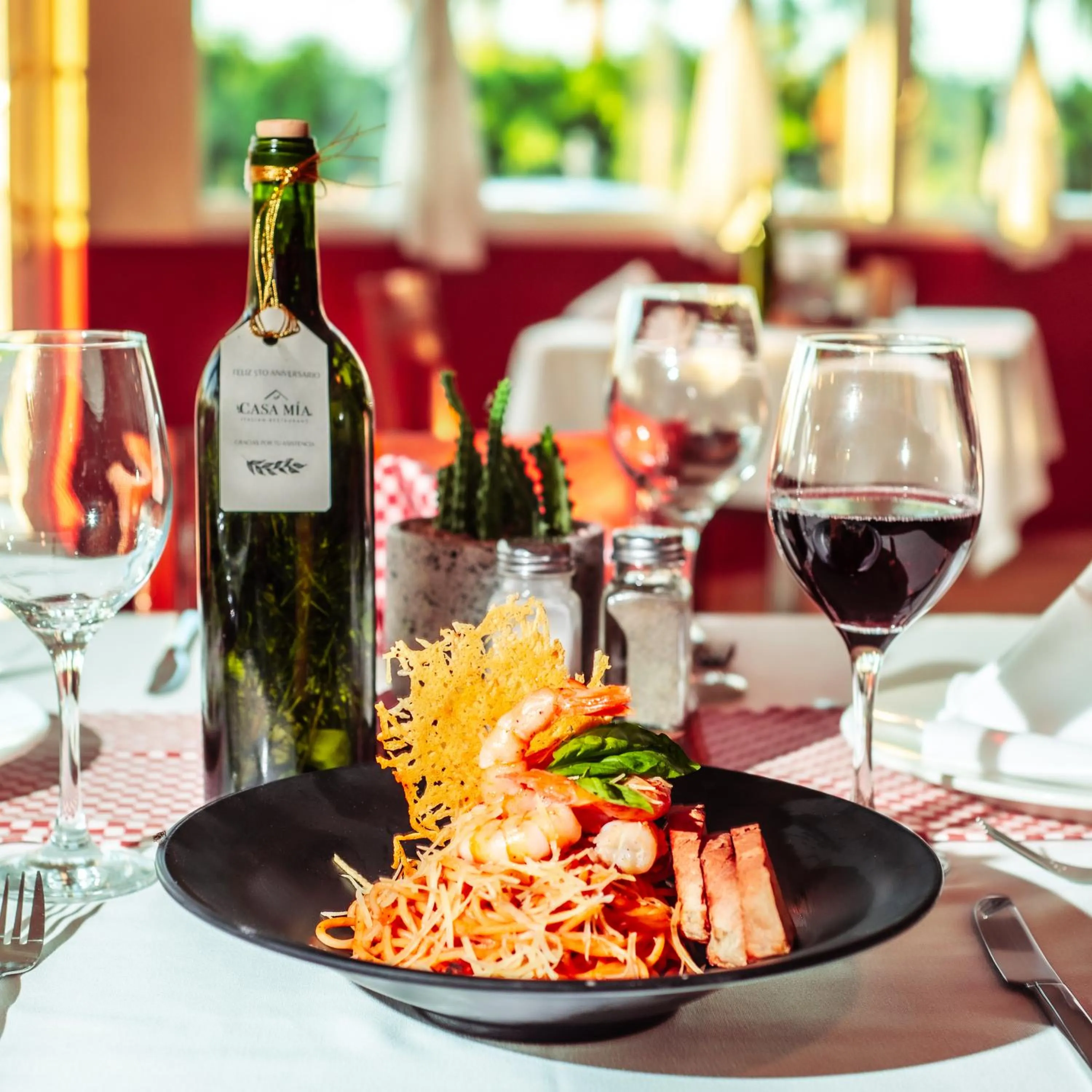 Food and drinks in Hotel Santa Fe Loreto by Villa Group