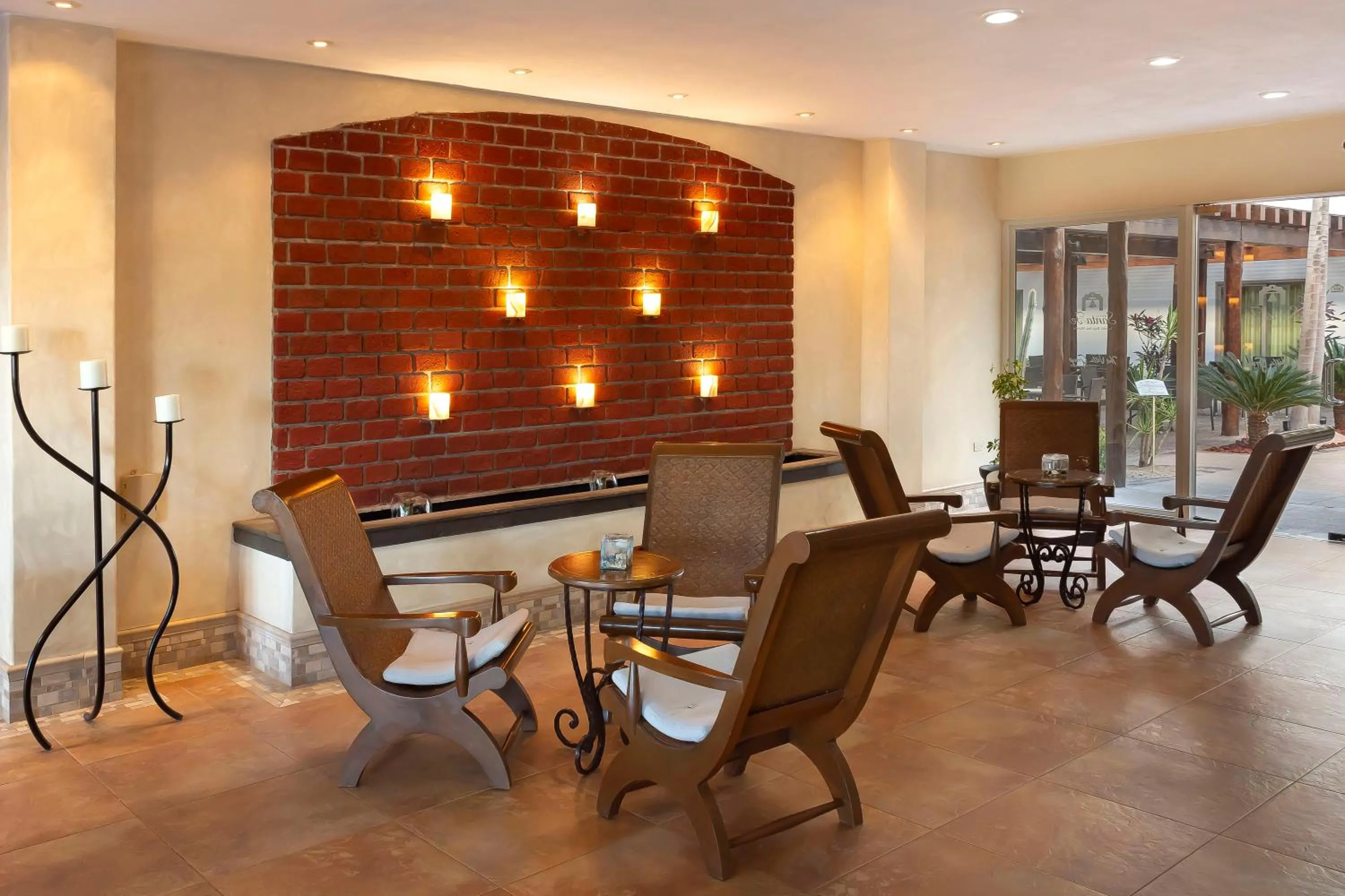 Lobby or reception in Hotel Santa Fe Loreto by Villa Group