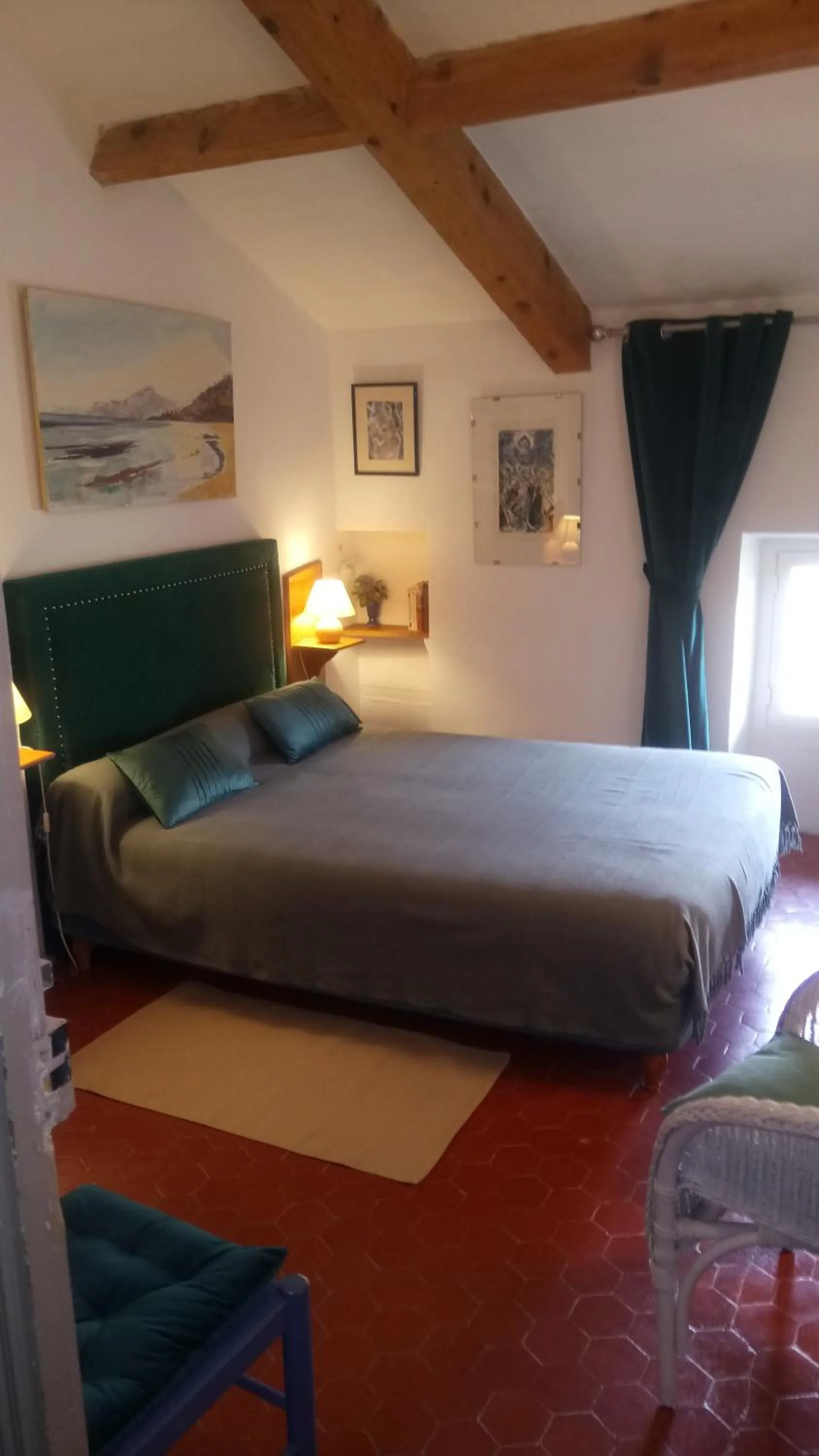 Photo of the whole room, Bed in Domaine du Paraïs B&B