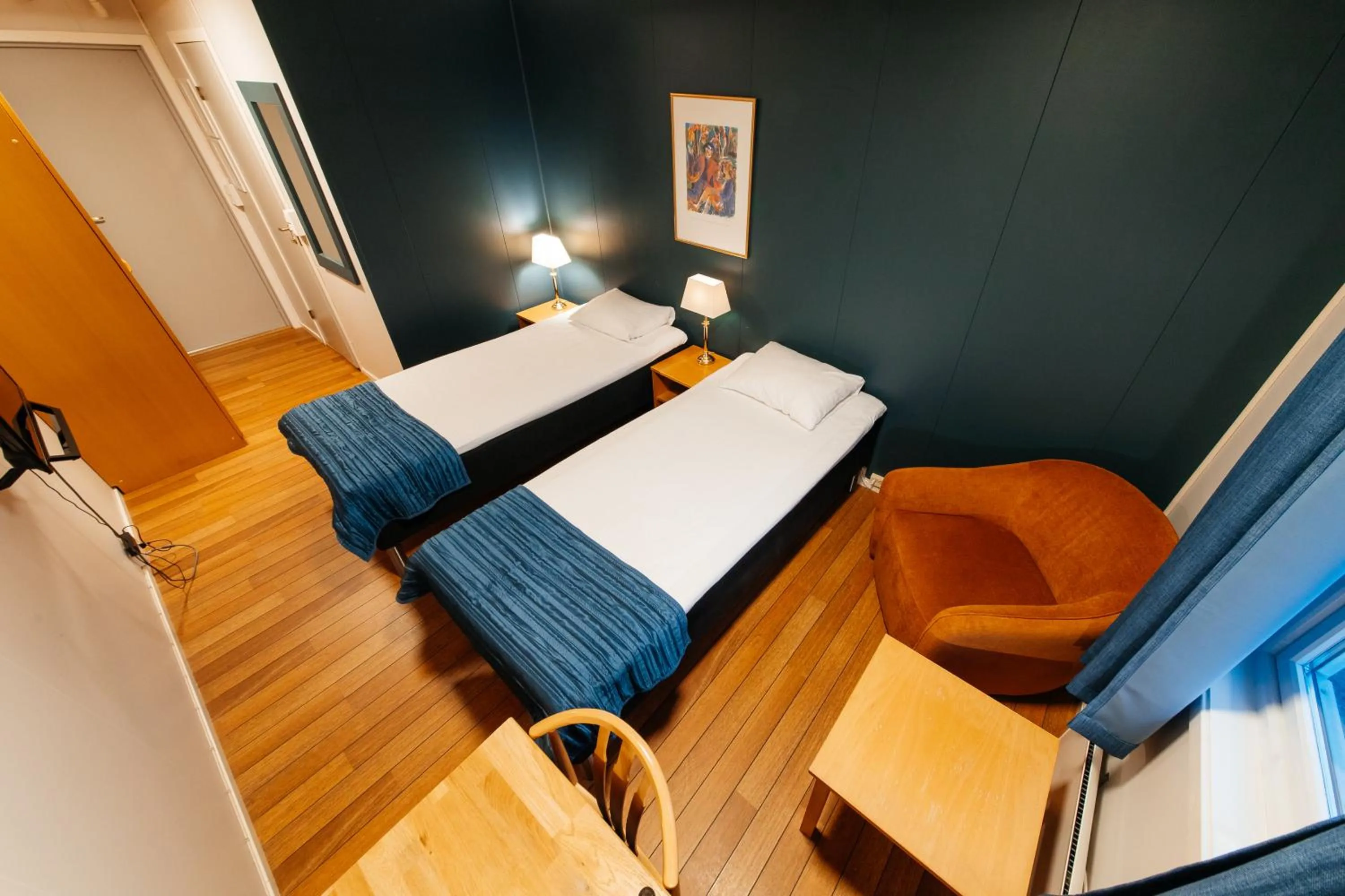 Bed in Myre Kysthotell