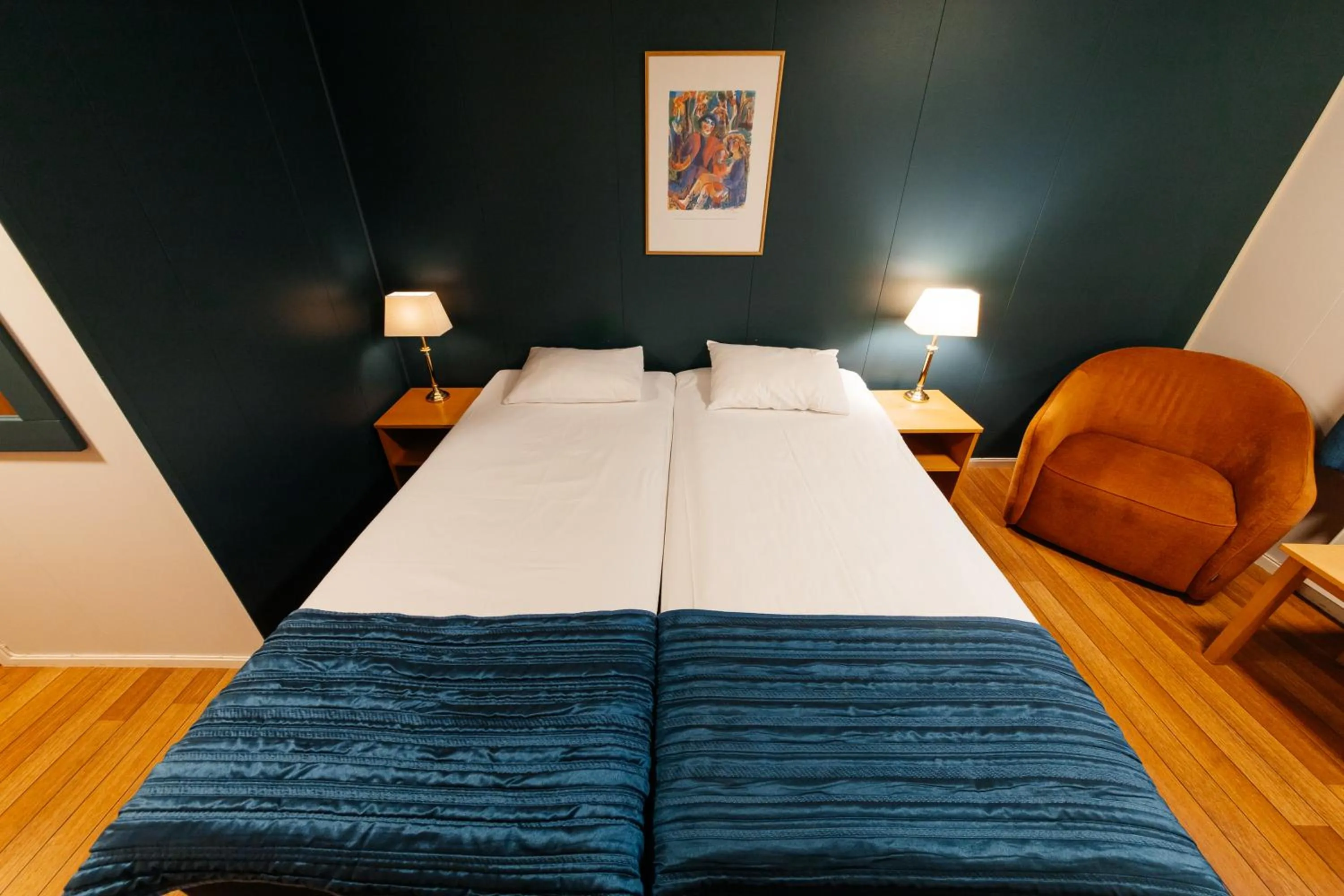 Bed in Myre Kysthotell