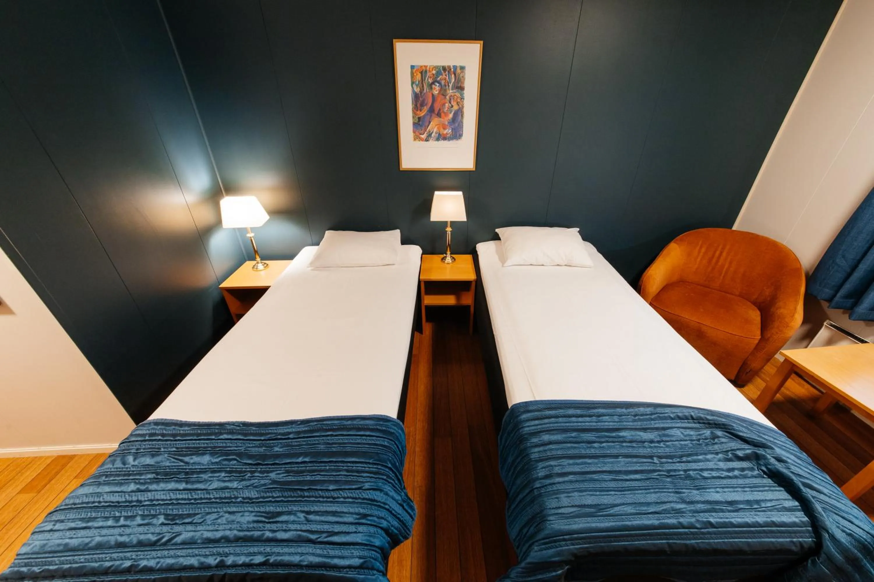 Bed in Myre Kysthotell