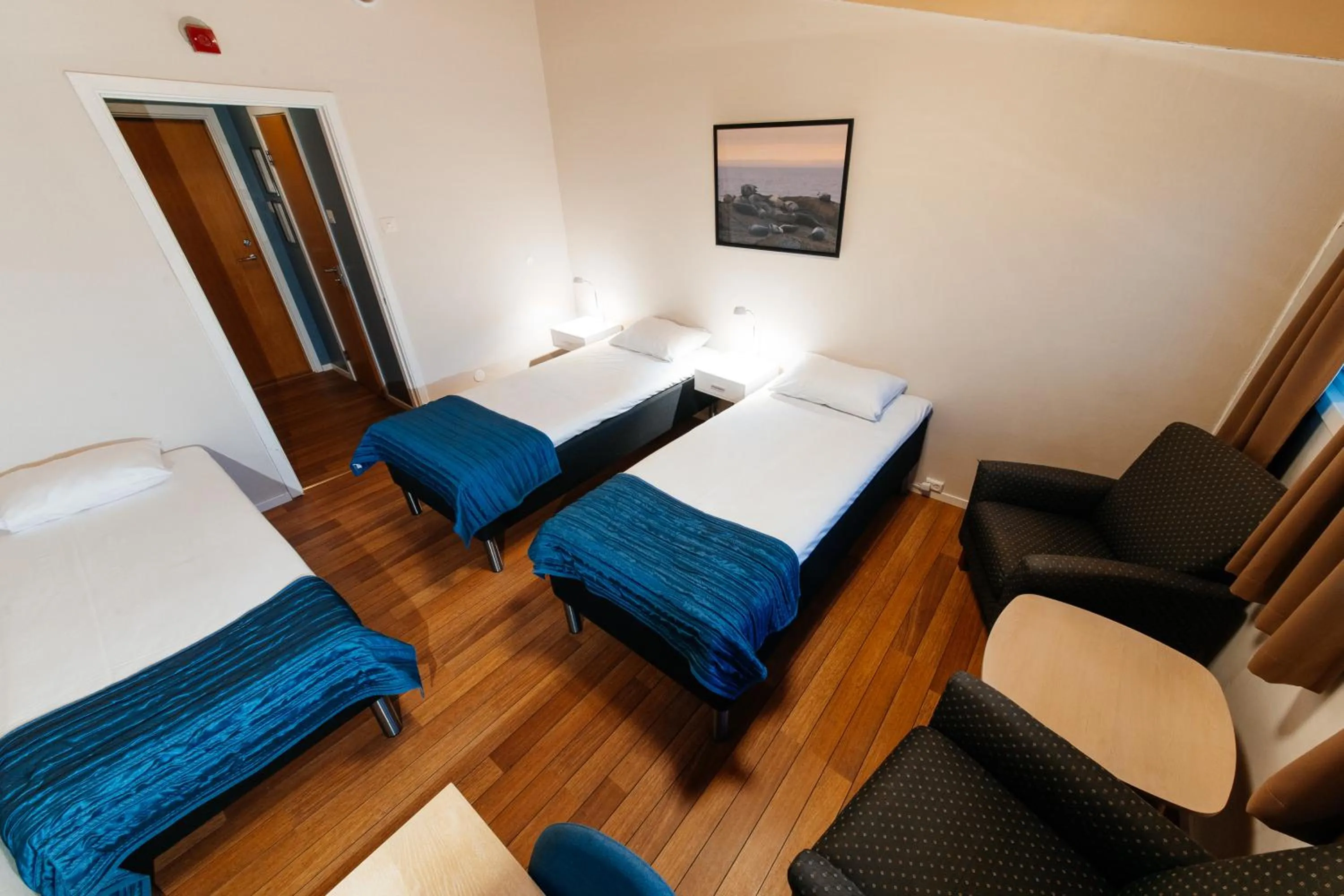 Bed in Myre Kysthotell