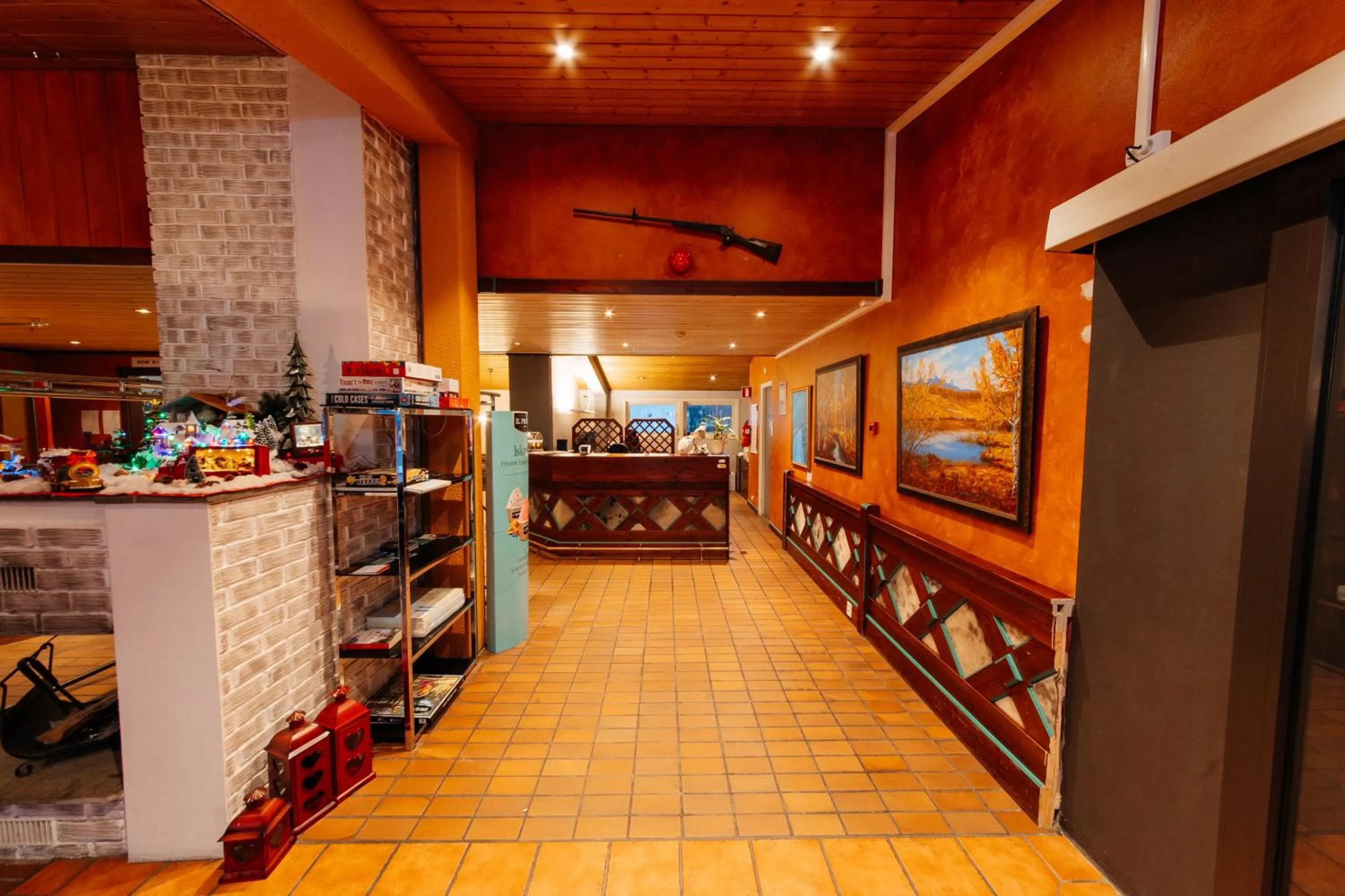 Lobby or reception in Myre Kysthotell