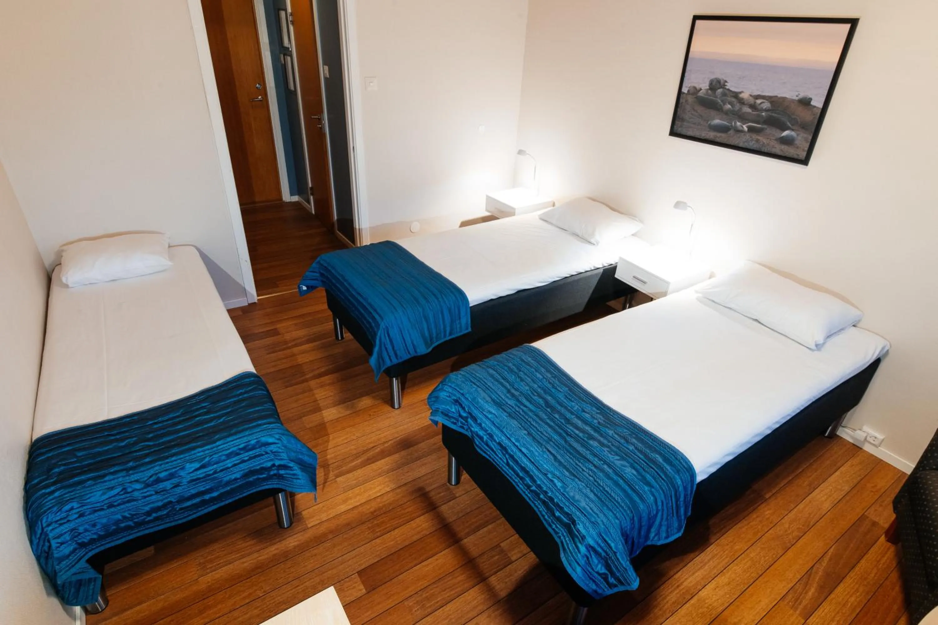 Bed in Myre Kysthotell