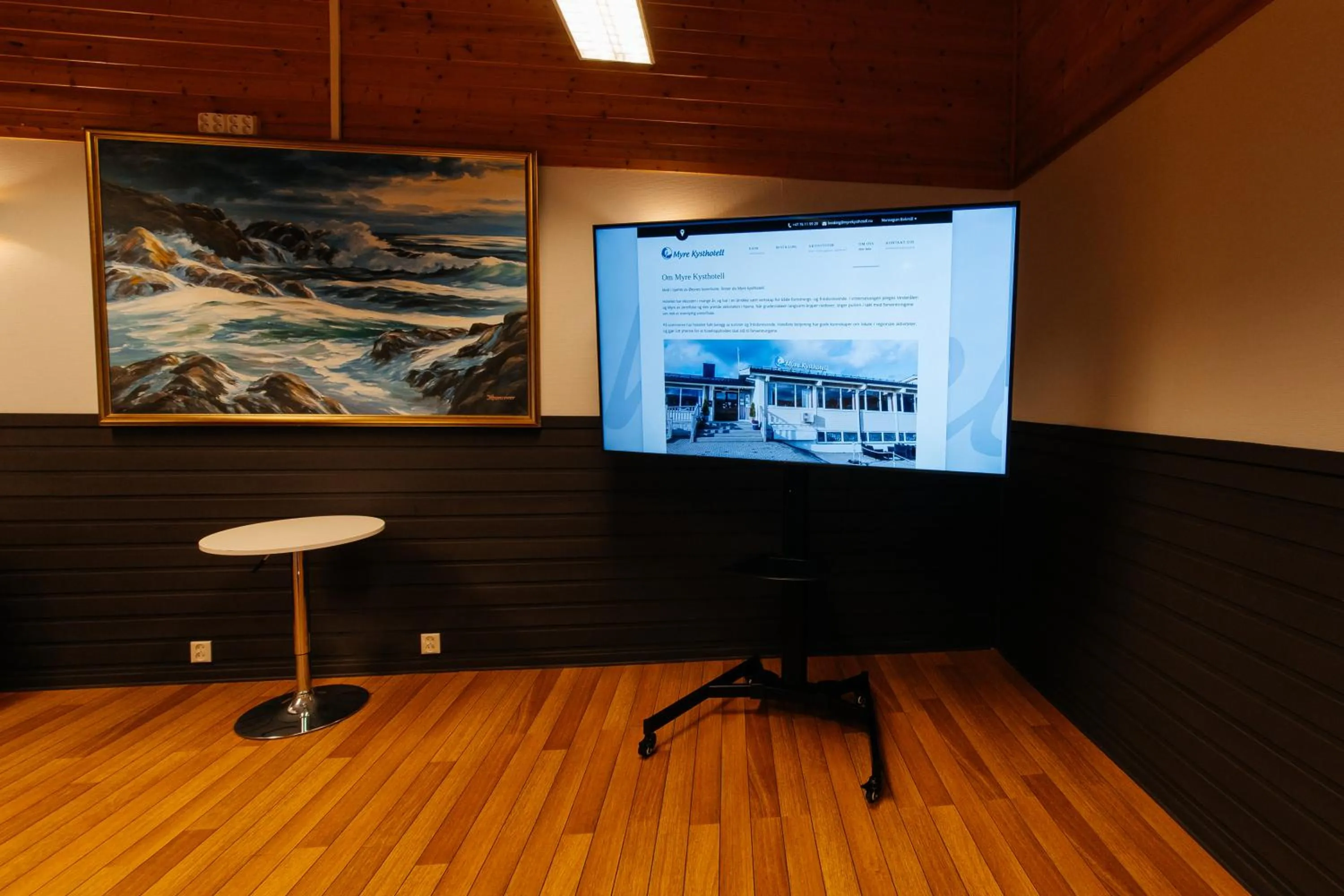 Meeting/conference room in Myre Kysthotell