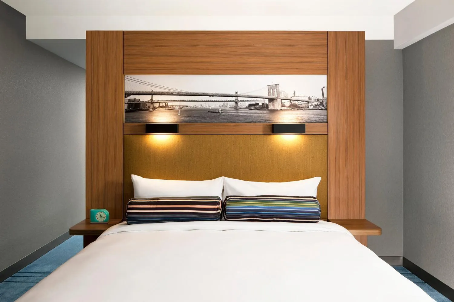 Bed in Aloft New York Brooklyn