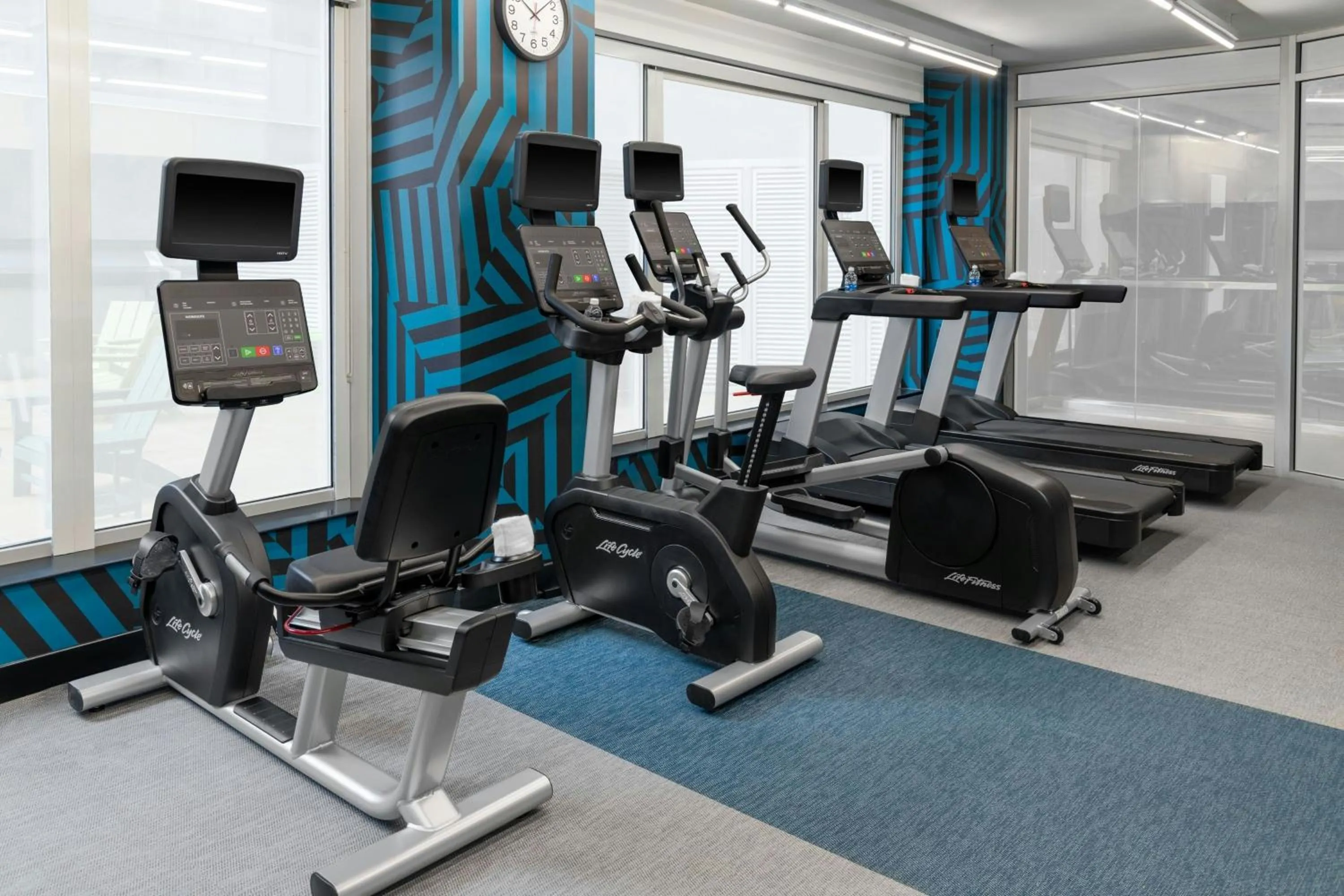 Fitness centre/facilities in Aloft New York Brooklyn