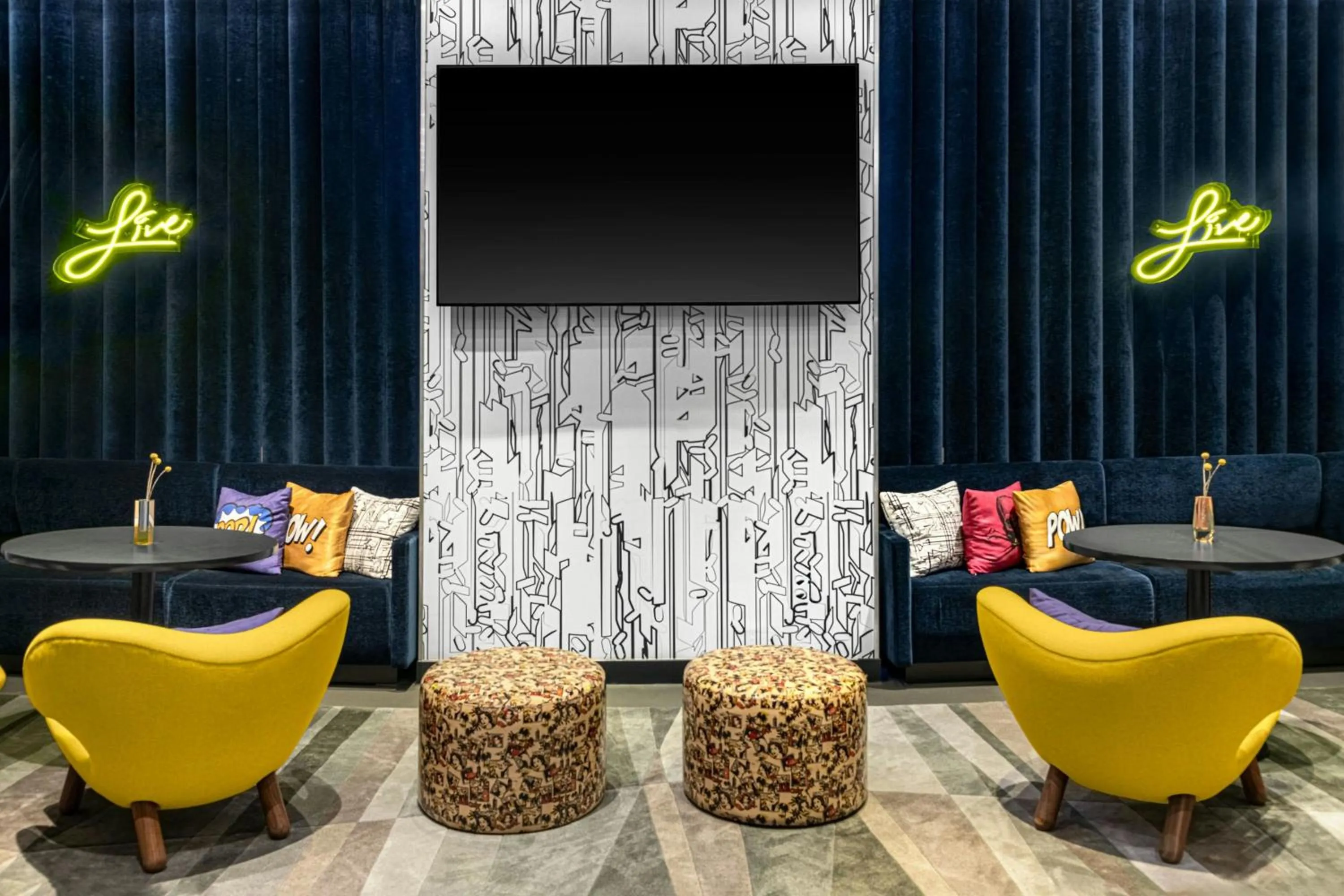 Lounge or bar in Aloft New York Brooklyn