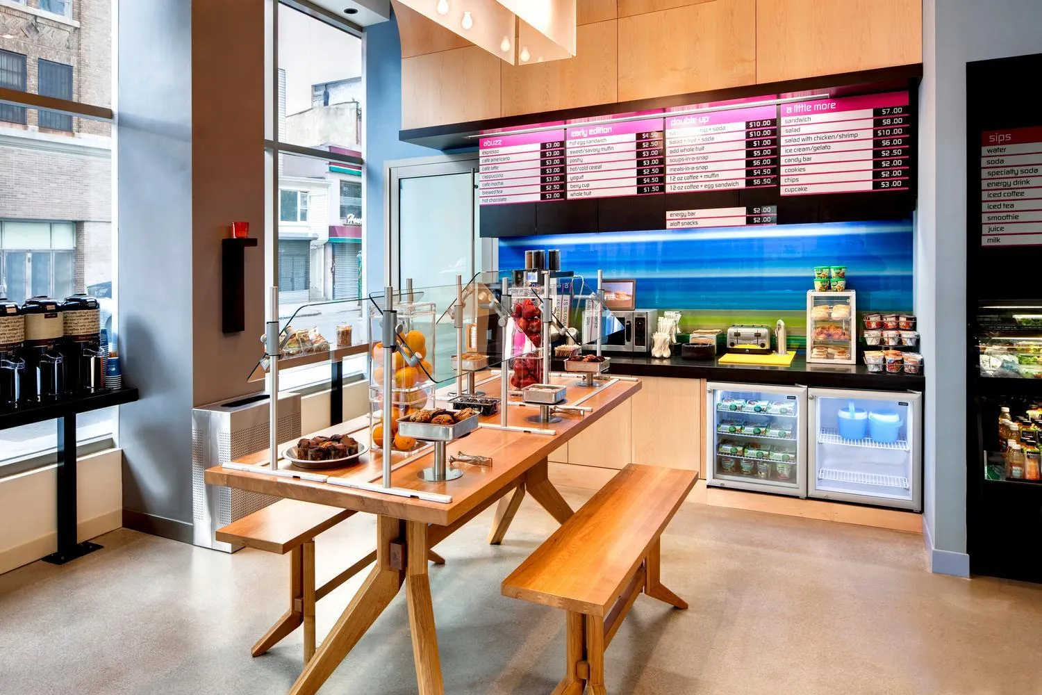Shopping Area in Aloft New York Brooklyn