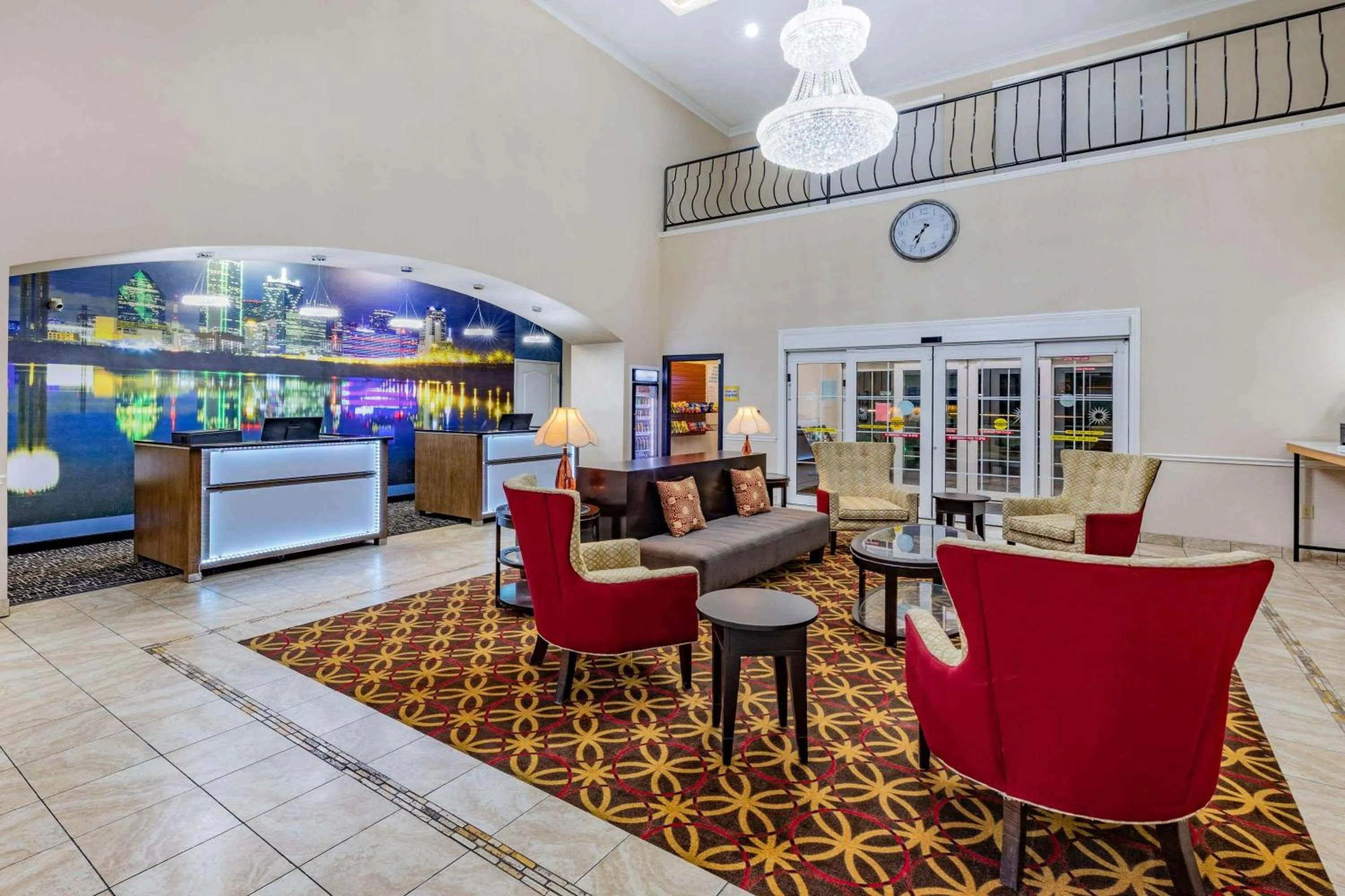 Lobby or reception in La Quinta by Wyndham Garland Harbor Point