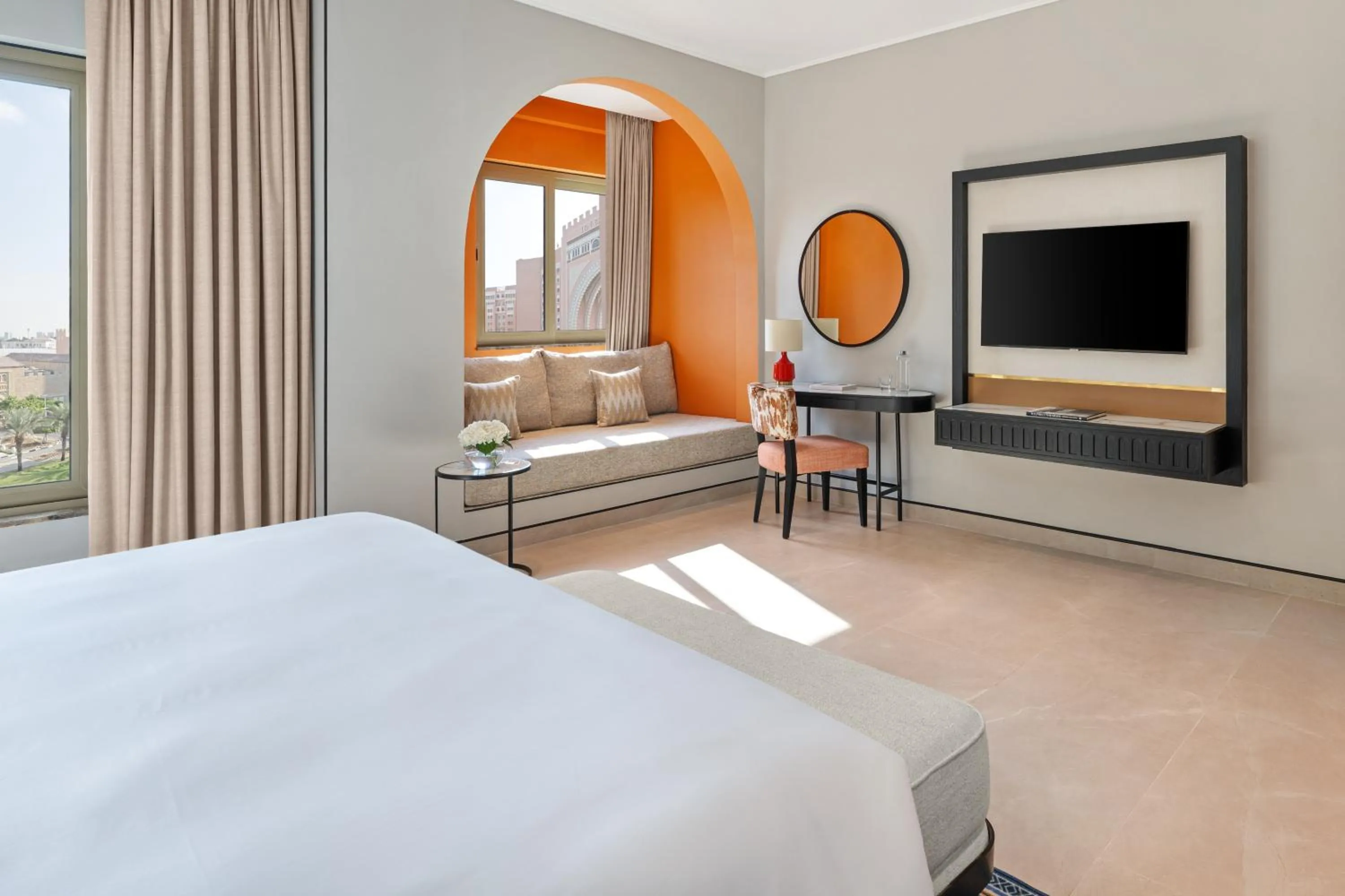 Bed in Oaks Ibn Battuta Gate Dubai