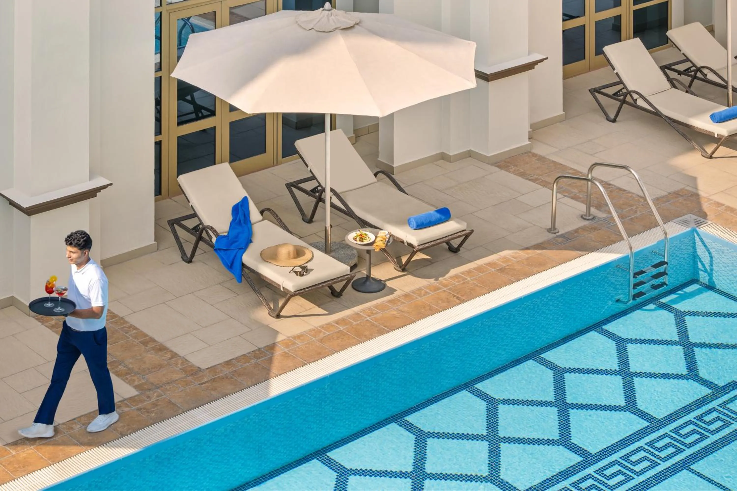 Swimming pool in Oaks Ibn Battuta Gate Dubai