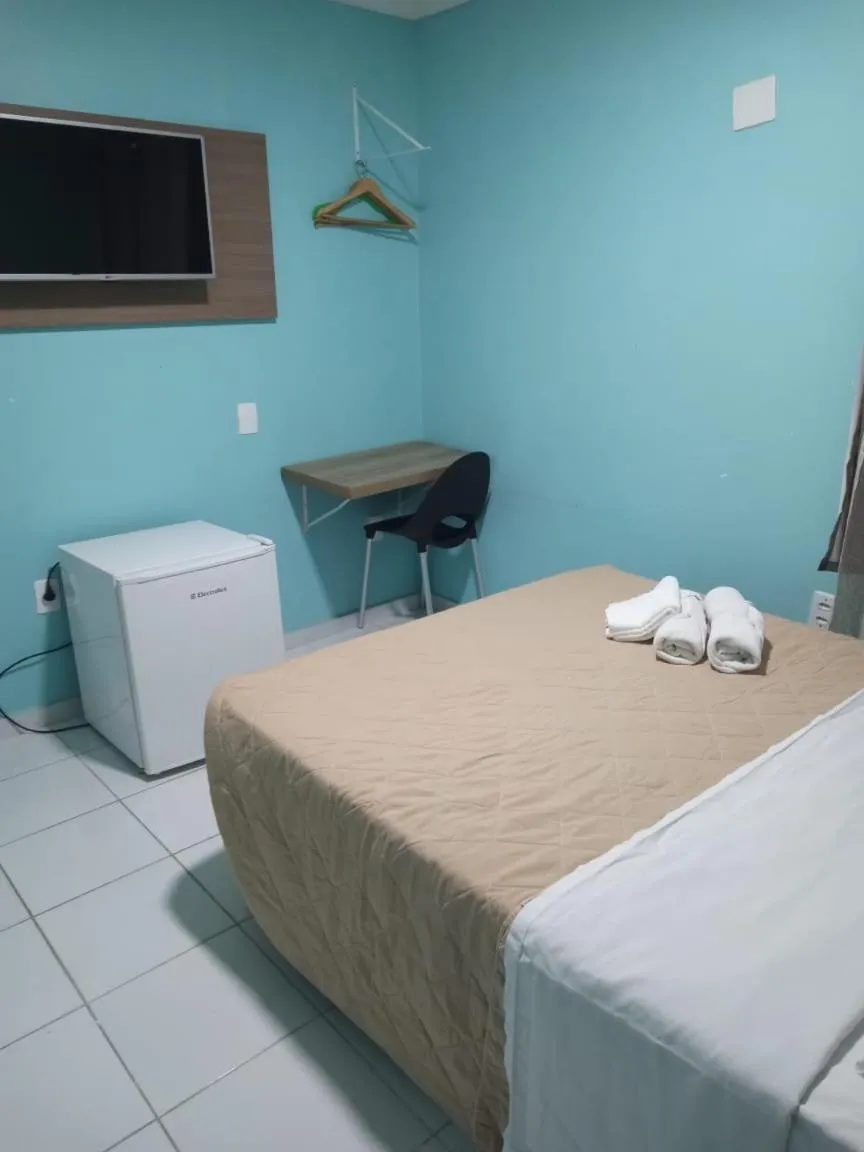 TV and multimedia, Bed in Pousada Boi Bumba Tambau