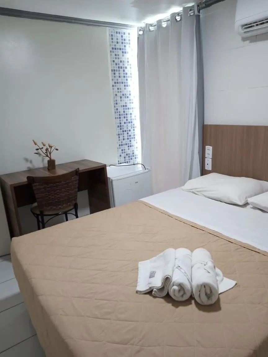 Bed in Pousada Boi Bumba Tambau