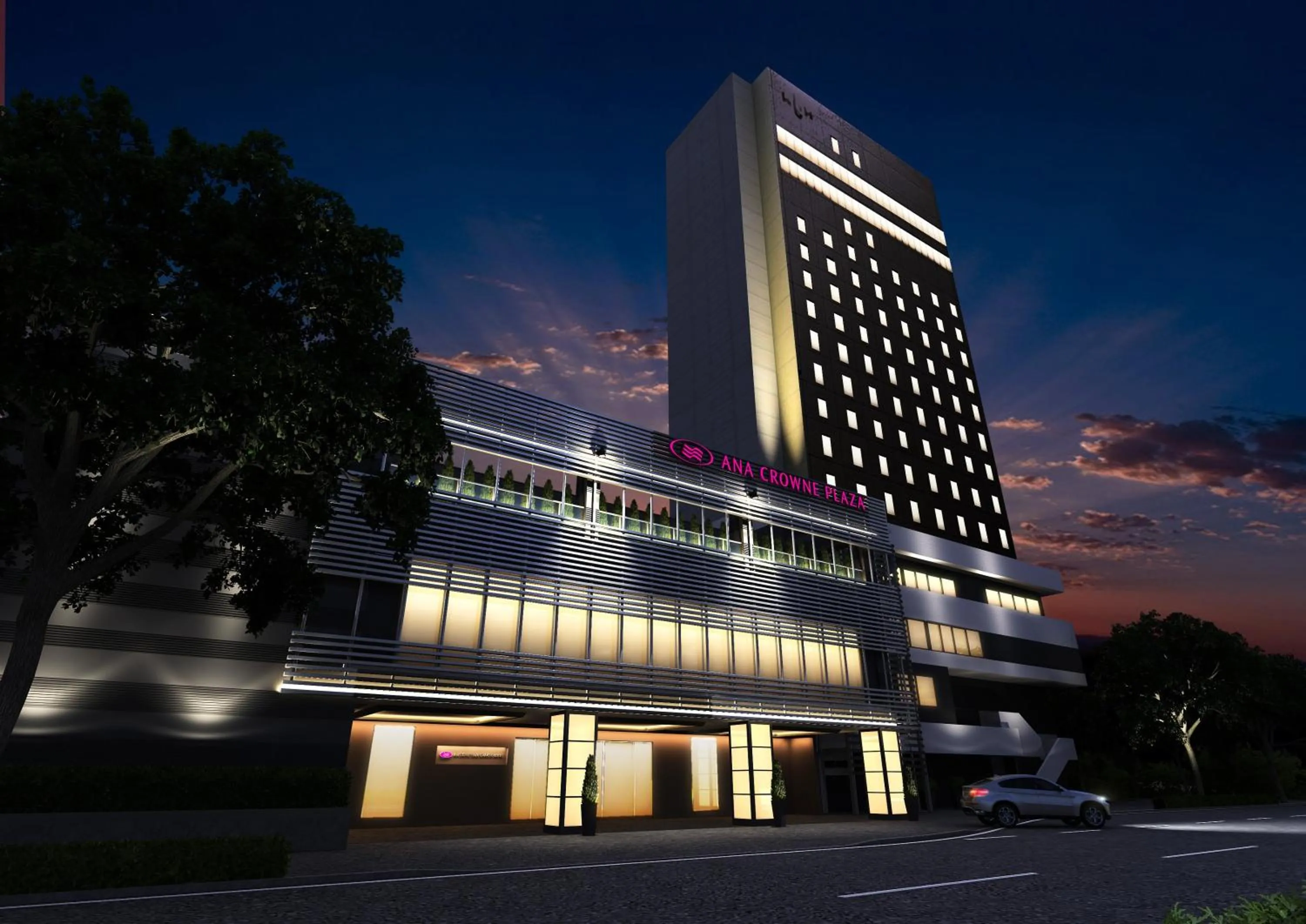 Property building in ANA Crowne Plaza Kumamoto New Sky by IHG