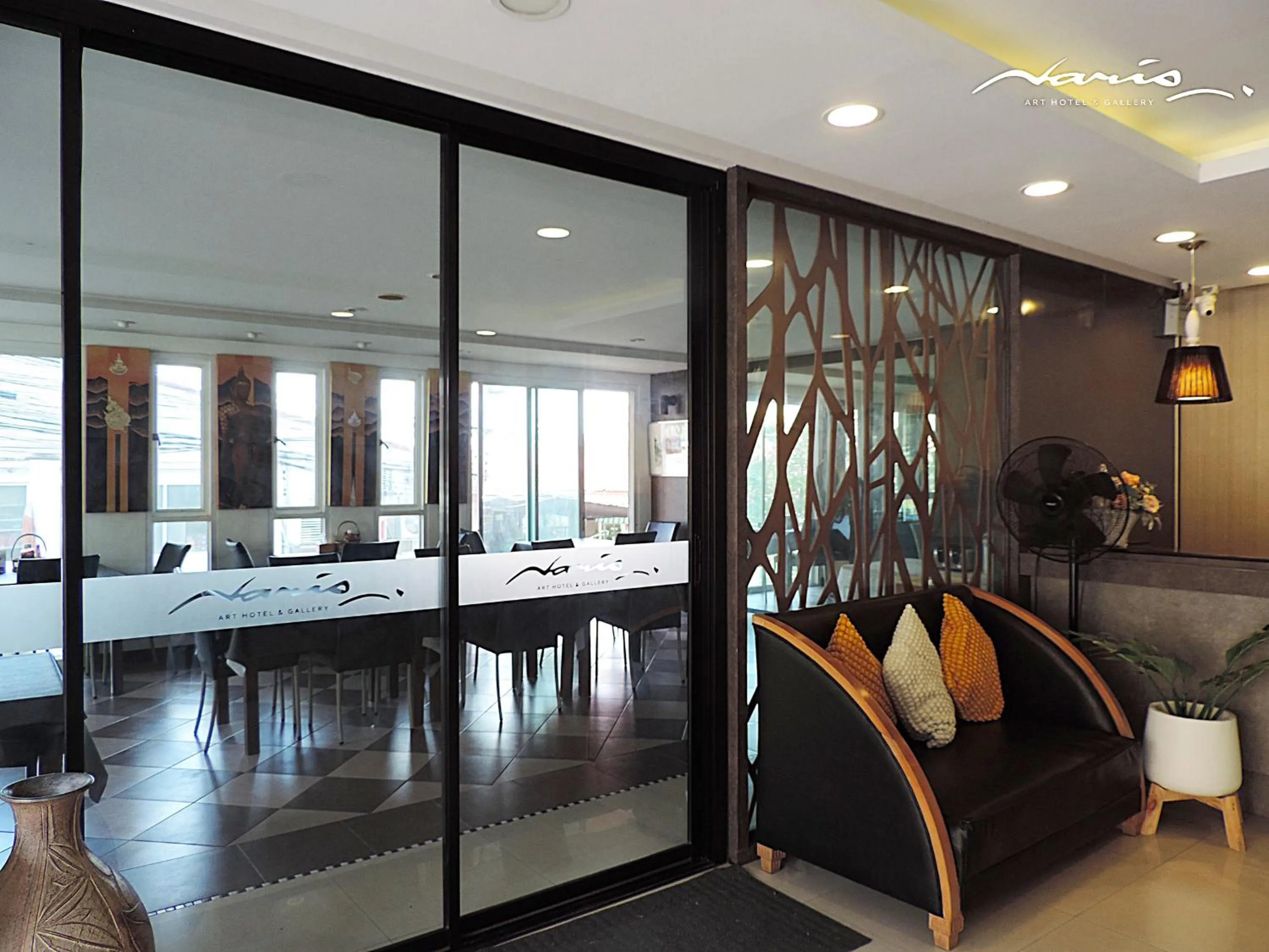 Lobby or reception in Naris Art Hotel