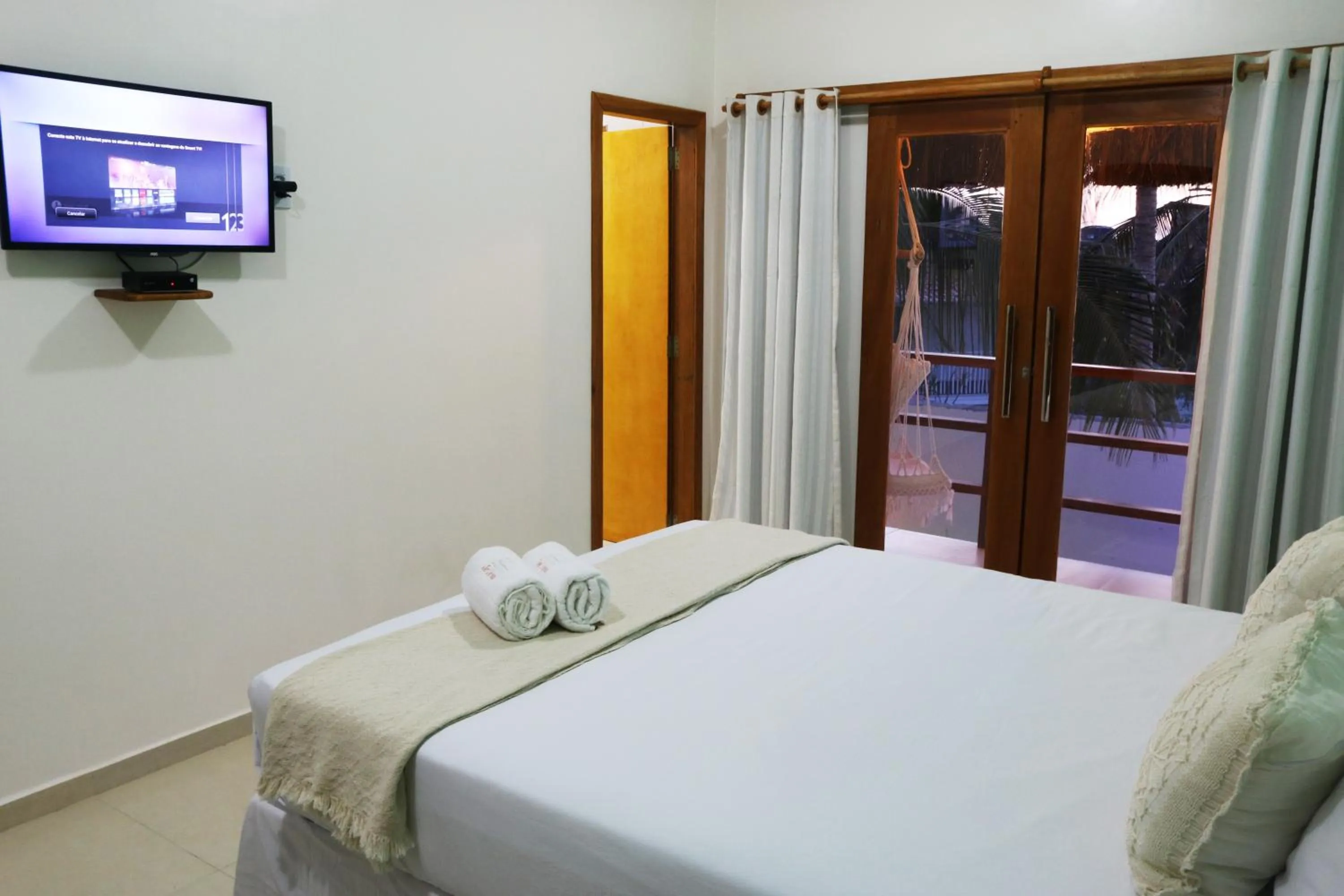 Bedroom, Bed in Pousada Jeri Dunas