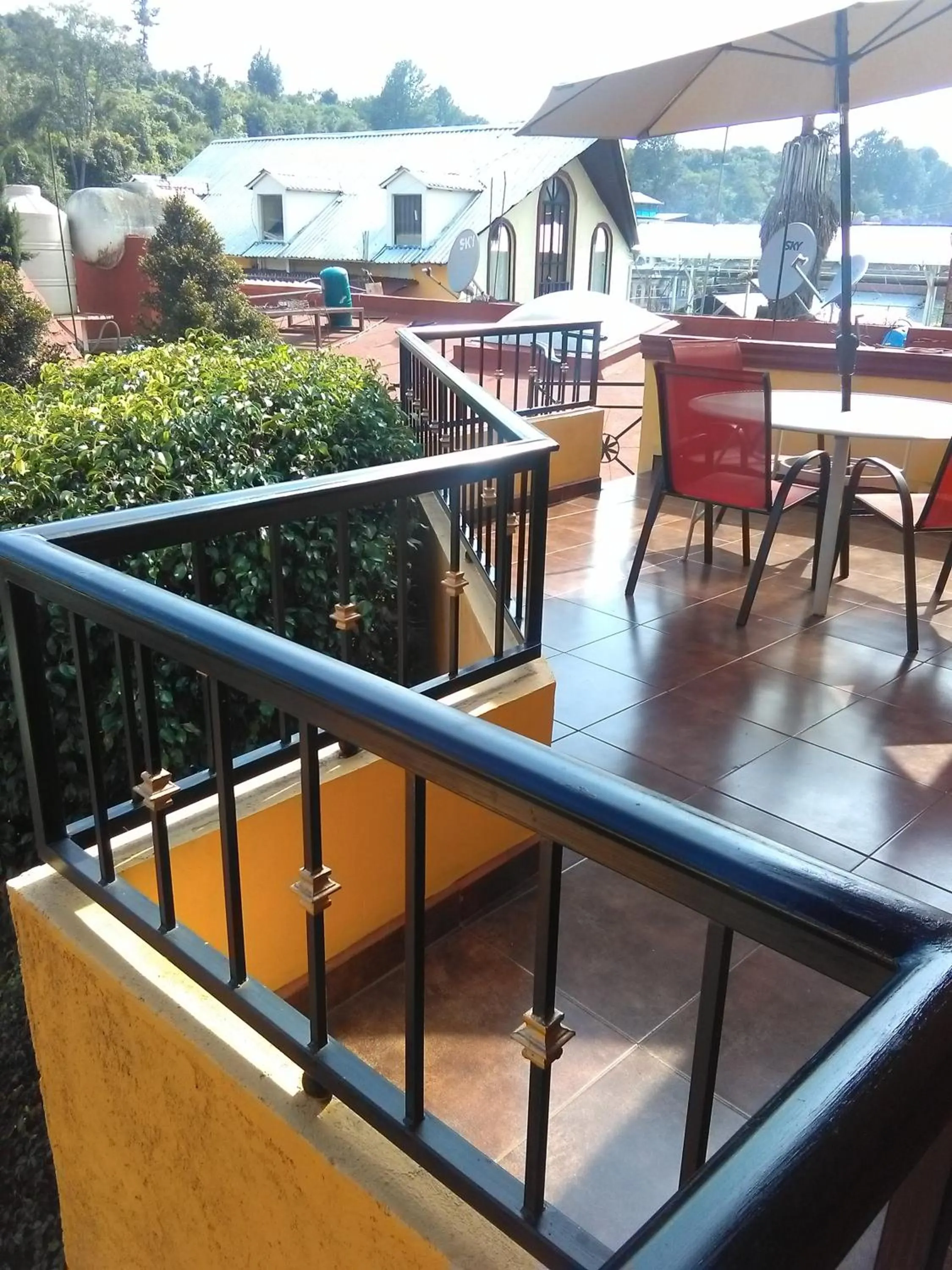 Balcony/Terrace in Hotel Farah