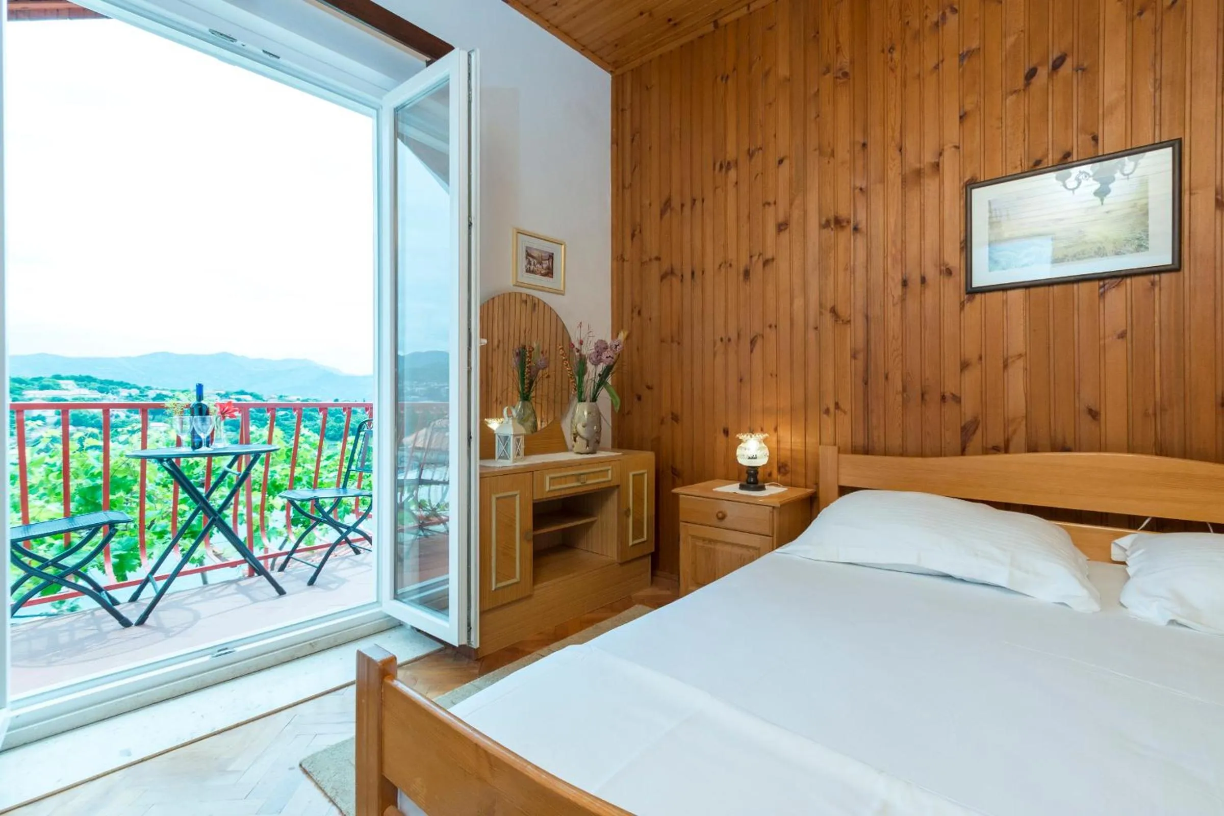 Balcony/Terrace, Bed in Oreb Dream Apartments