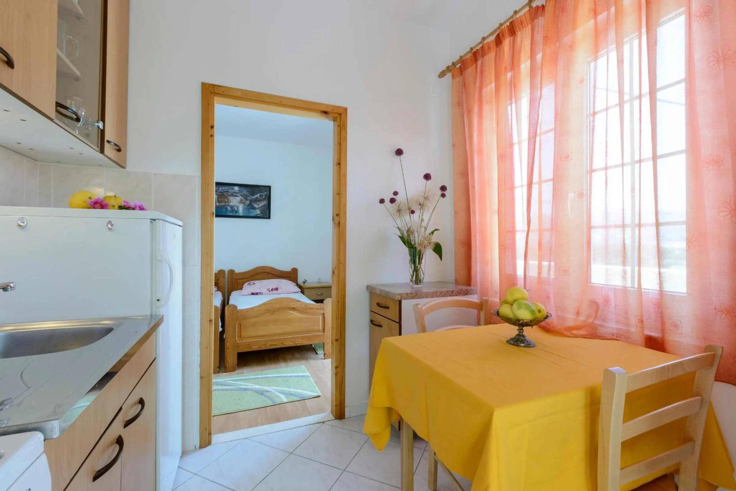 Dining area, Bed in Oreb Dream Apartments