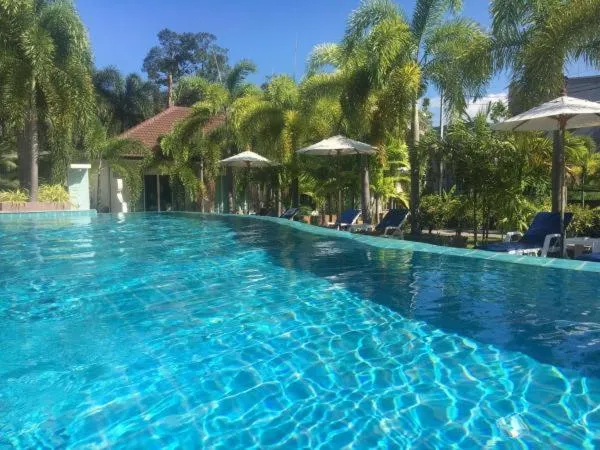 Swimming pool in PS Hill Resort Phuket Patong - SHA Plus