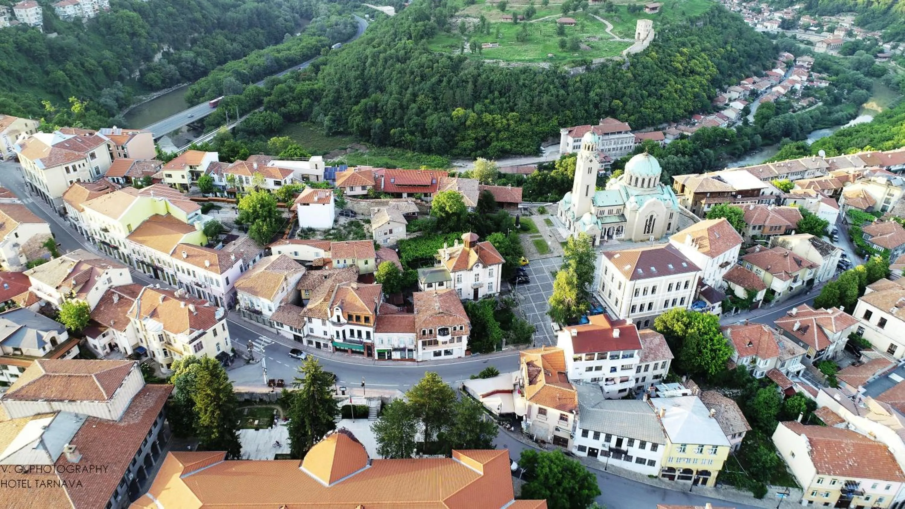 Bird's eye view in Tarnava - Oldtown House