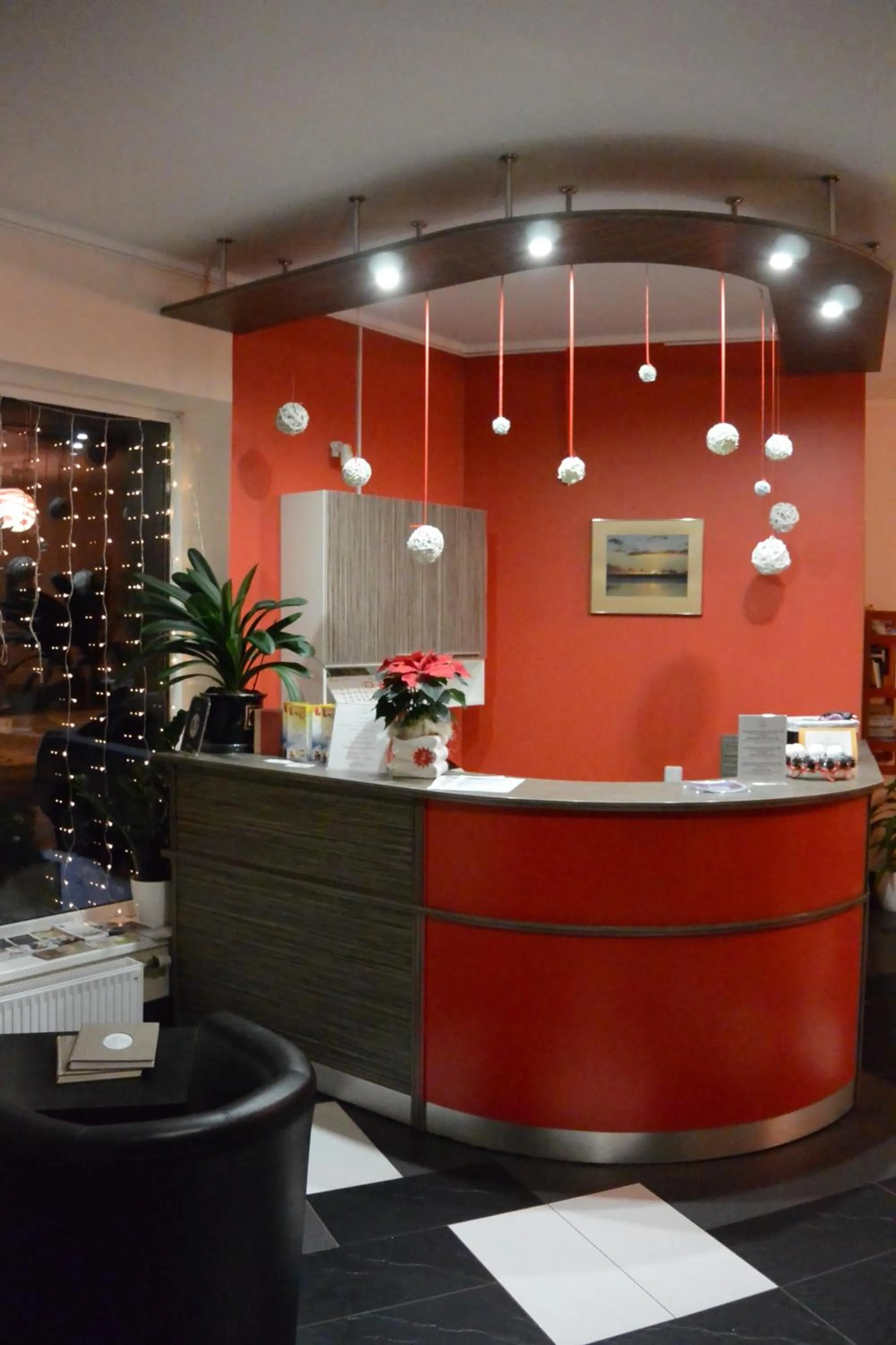 Lobby or reception in Alba Hotel