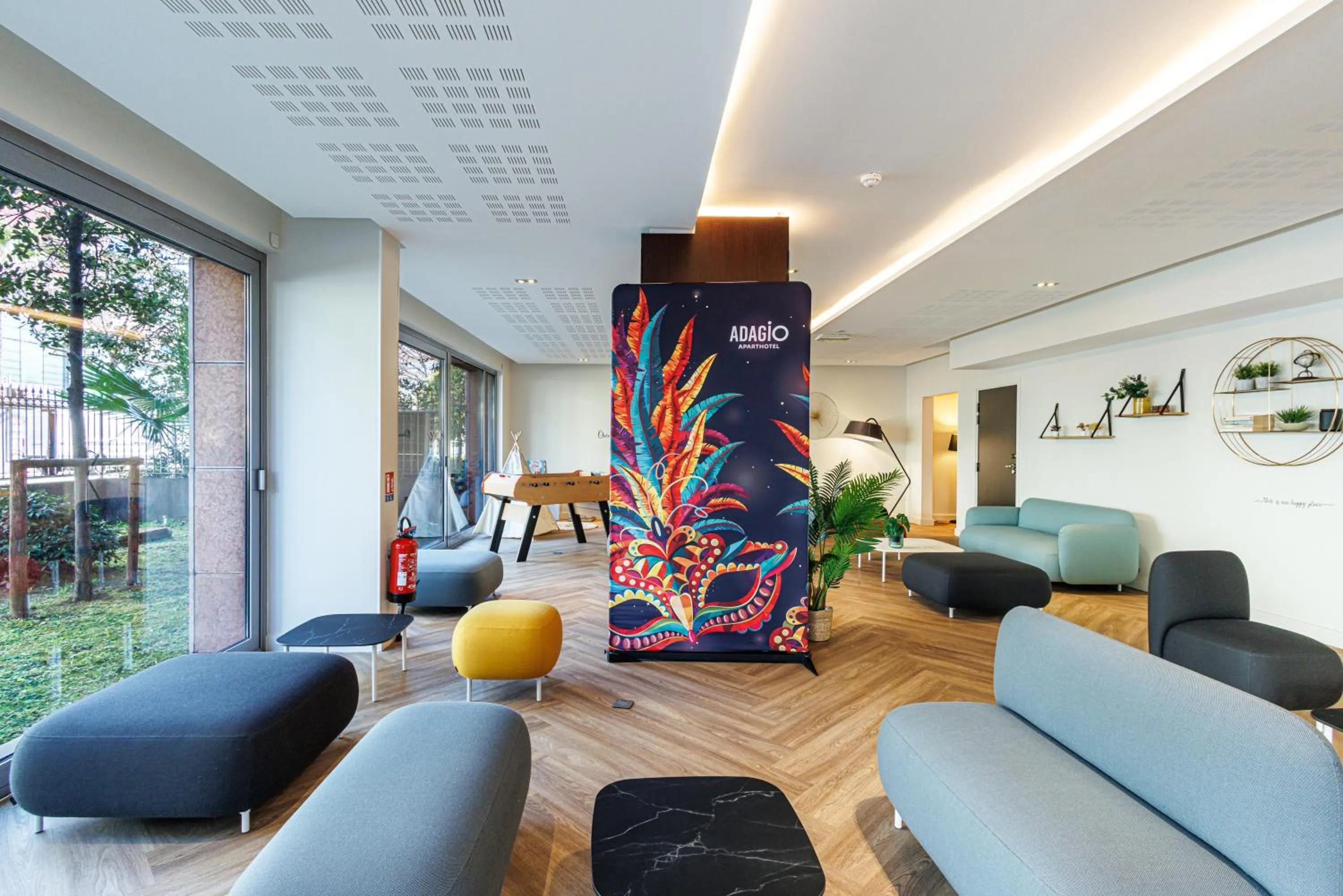 Living room in Adagio Nice Centre