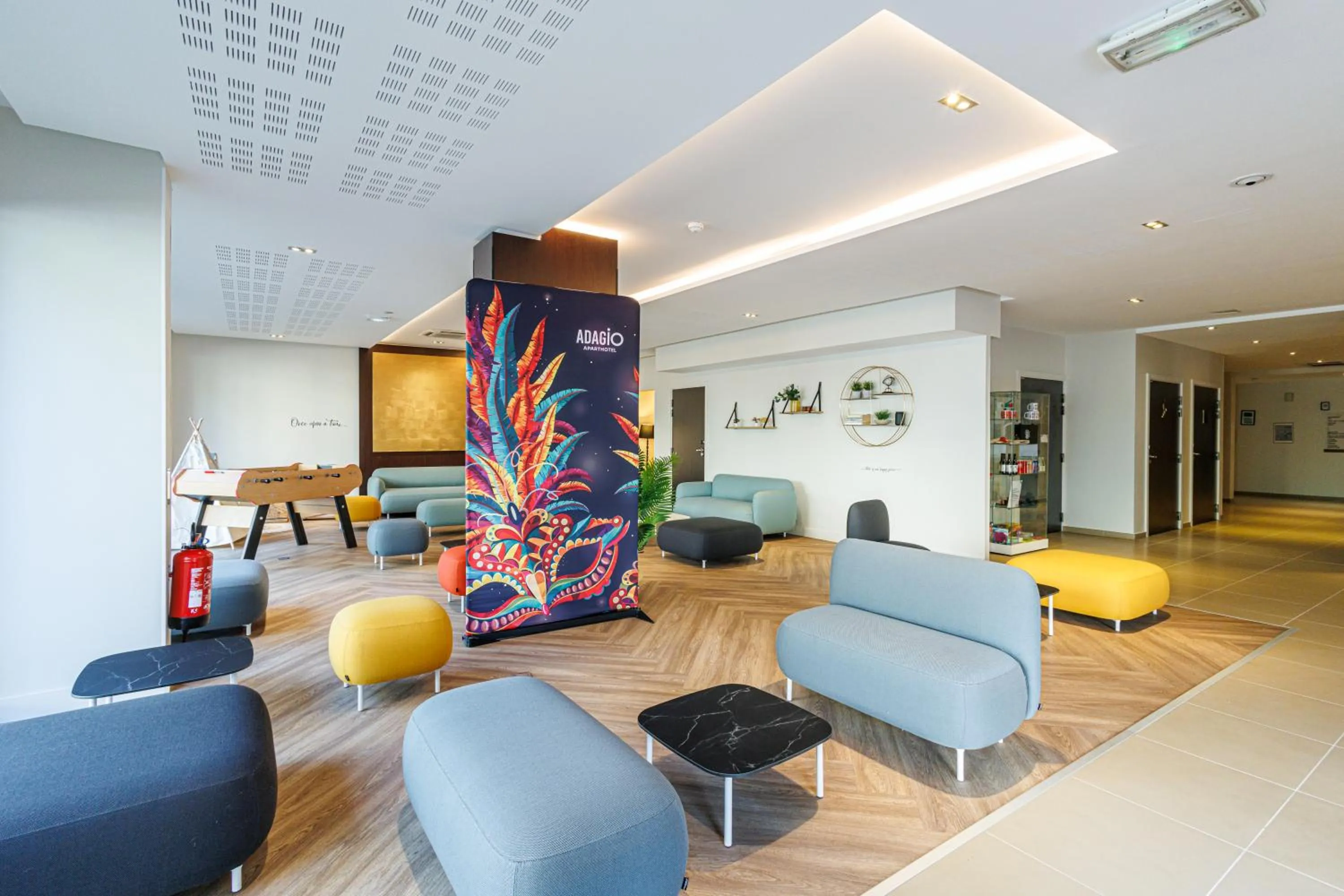 Living room in Adagio Nice Centre