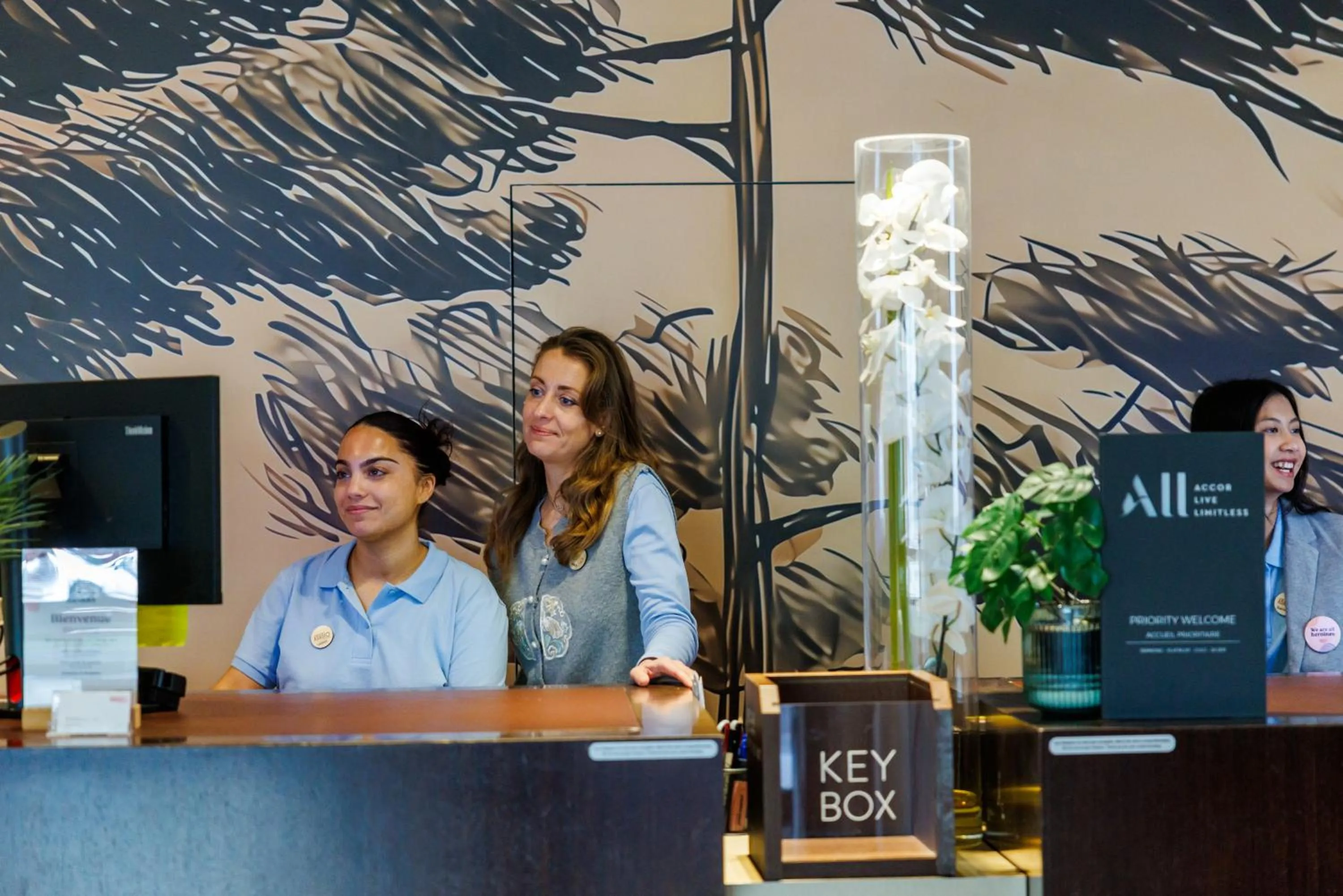 Staff in Adagio Nice Centre