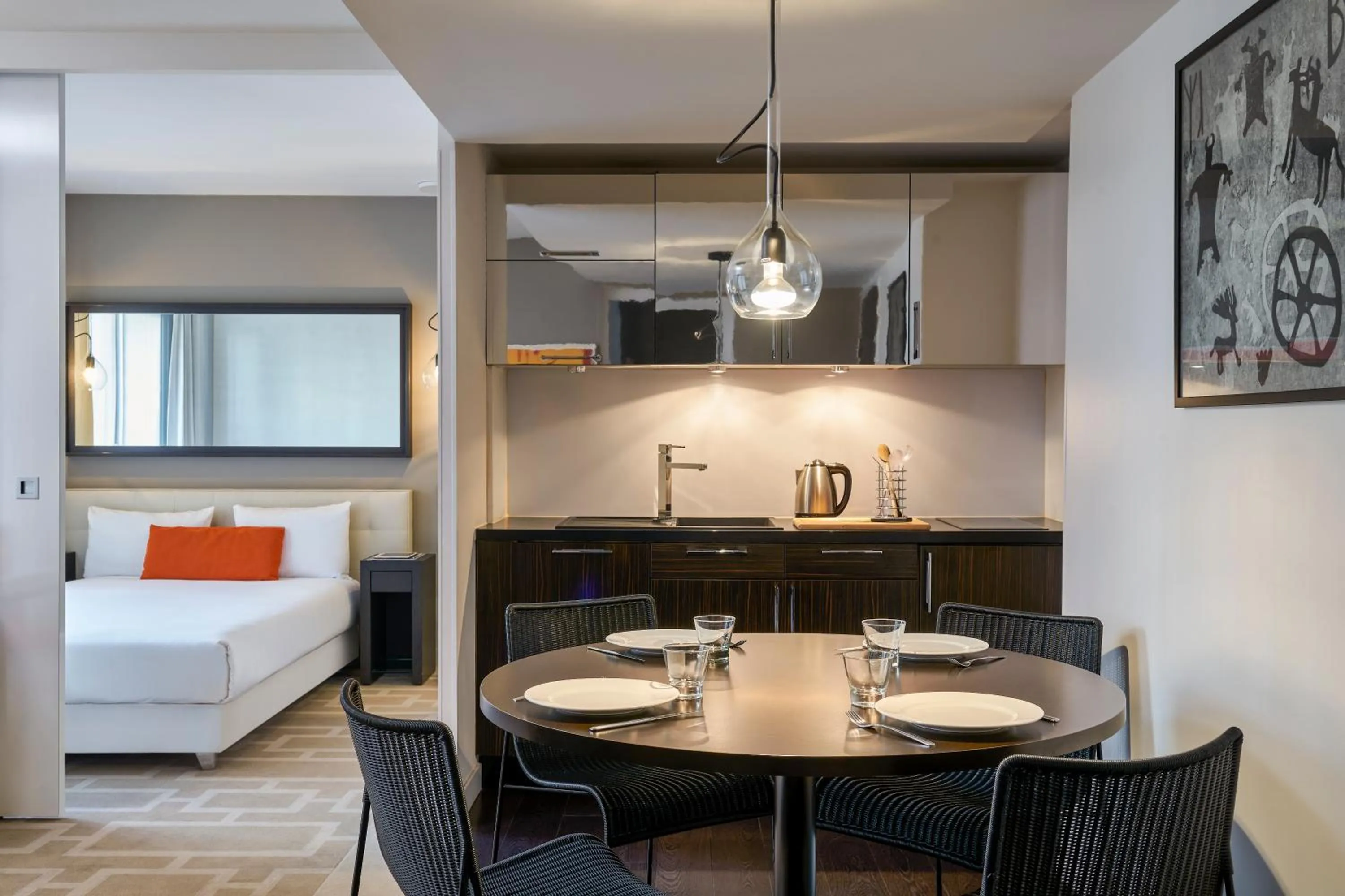 Bed in Adagio Nice Centre