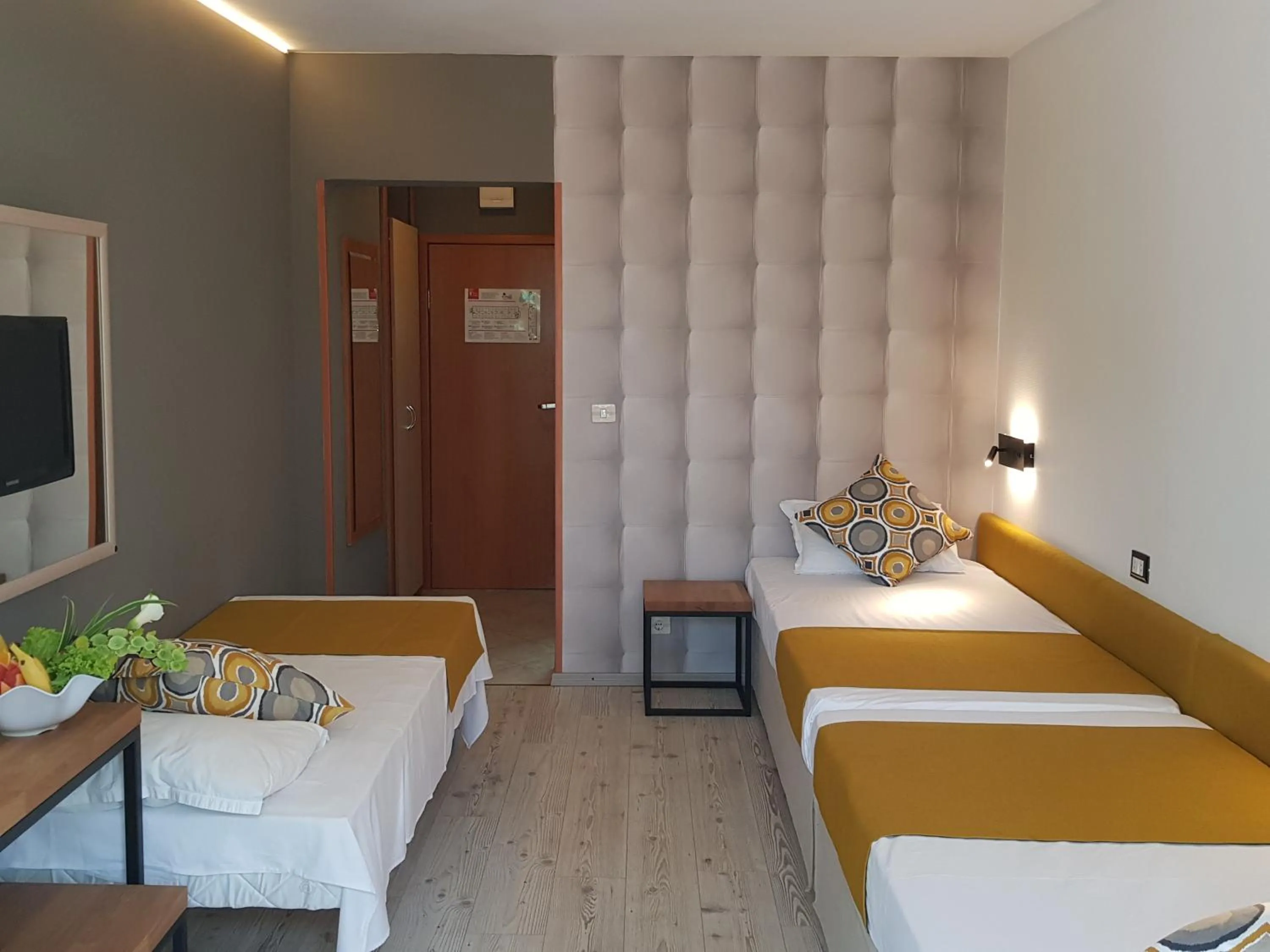 Bed in Tintyava Park Hotel