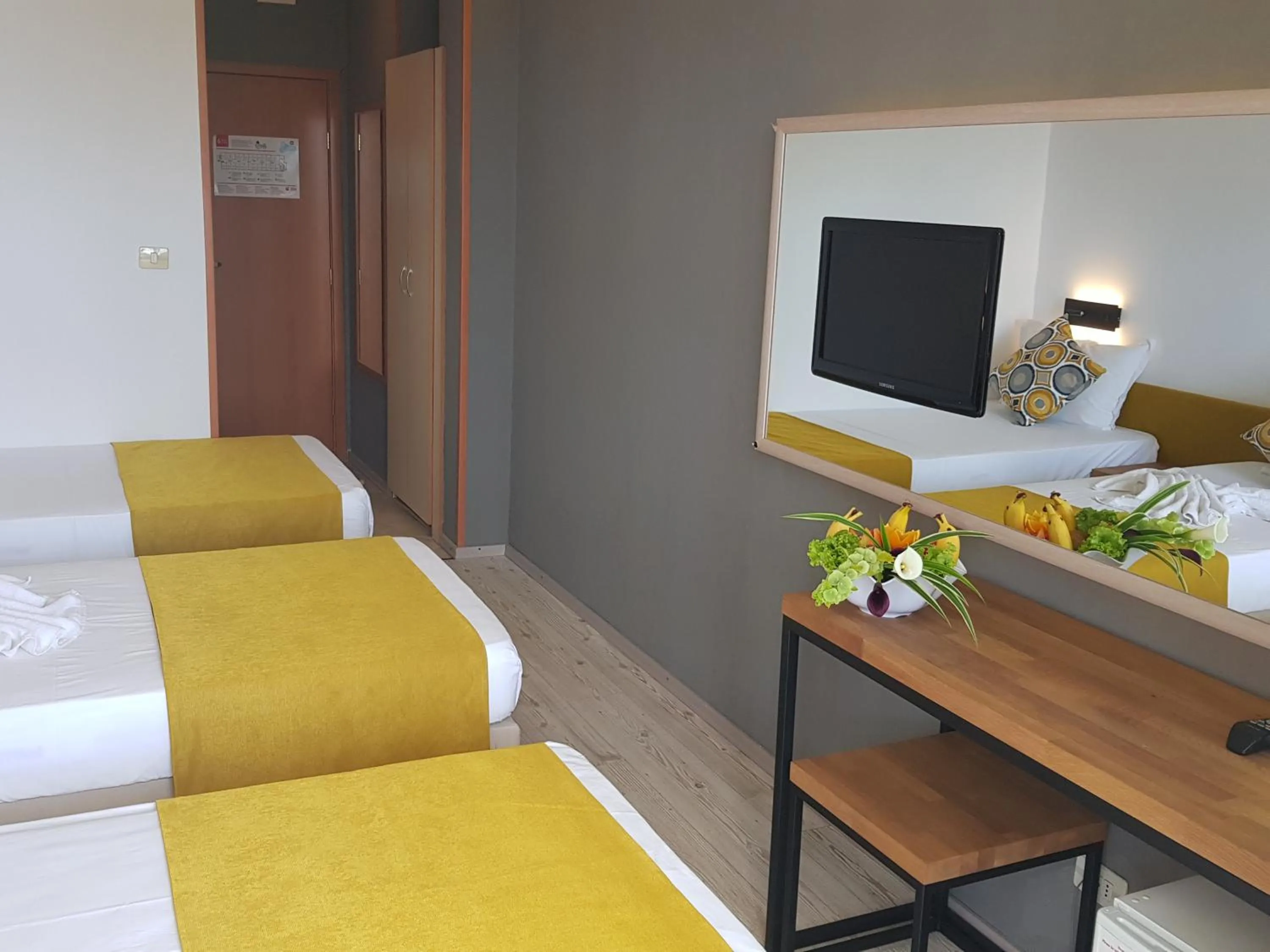 Bed in Tintyava Park Hotel