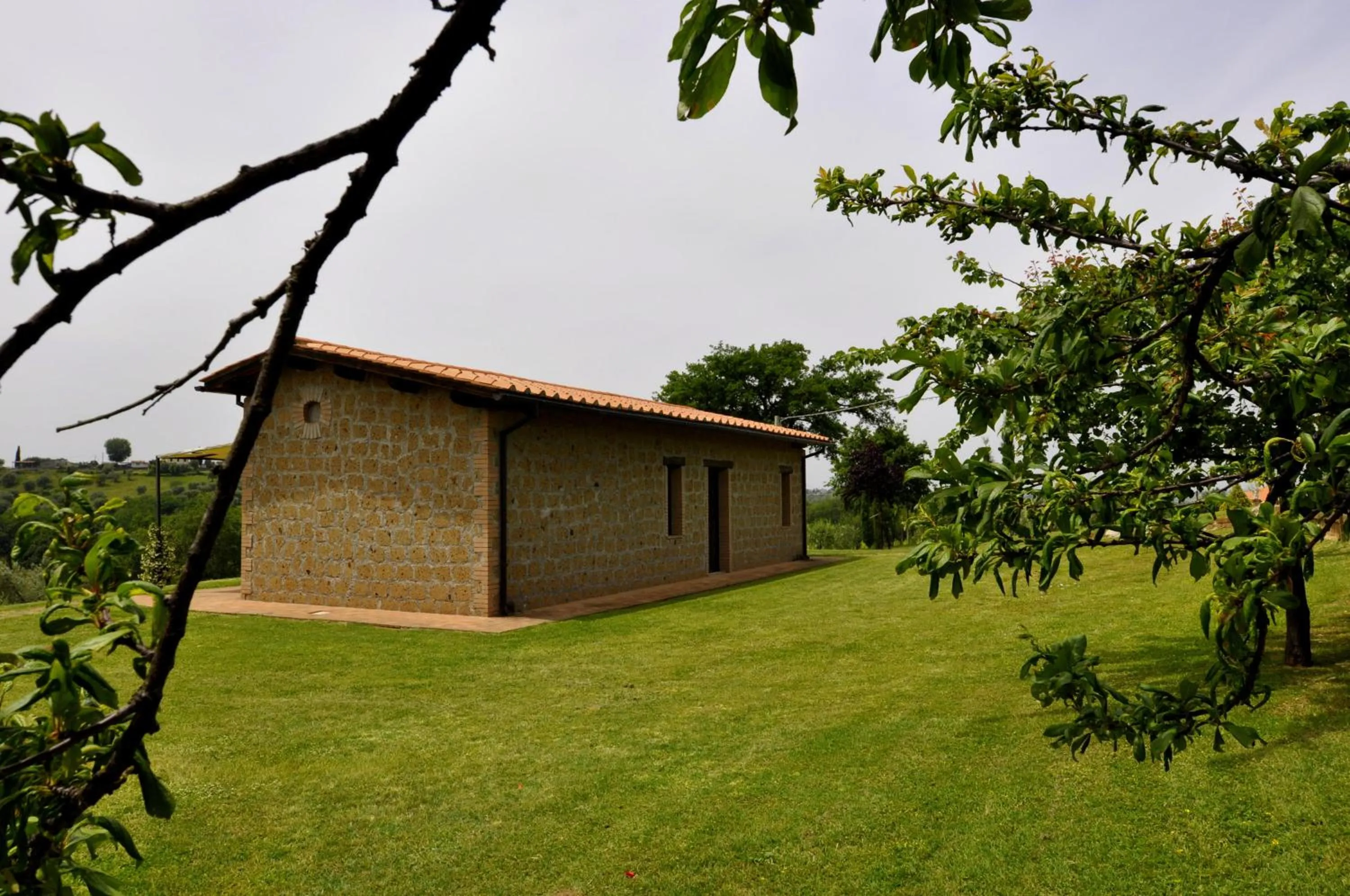 Inner courtyard view in Agriturismo Nociquerceto
