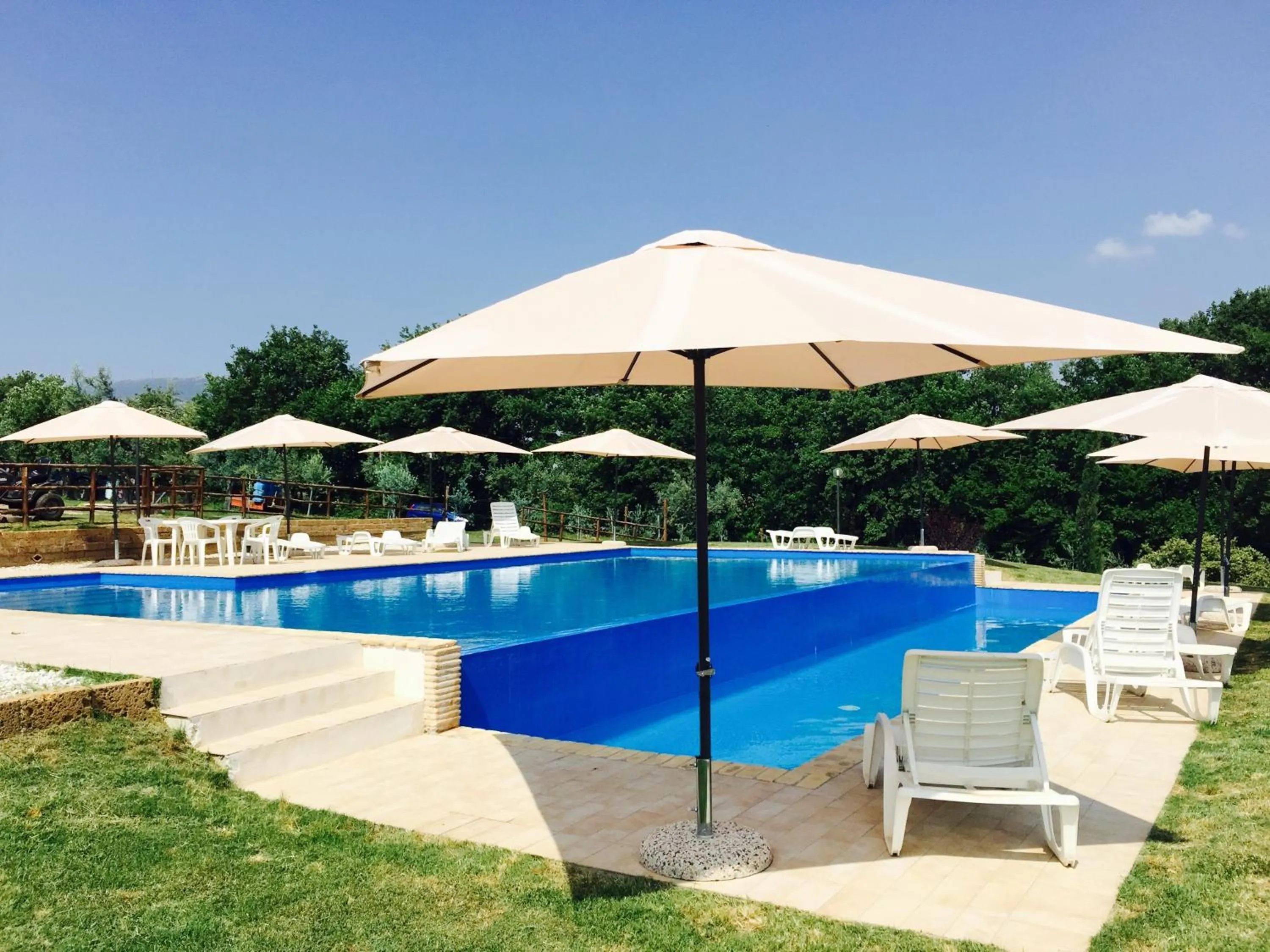 Swimming pool in Agriturismo Nociquerceto