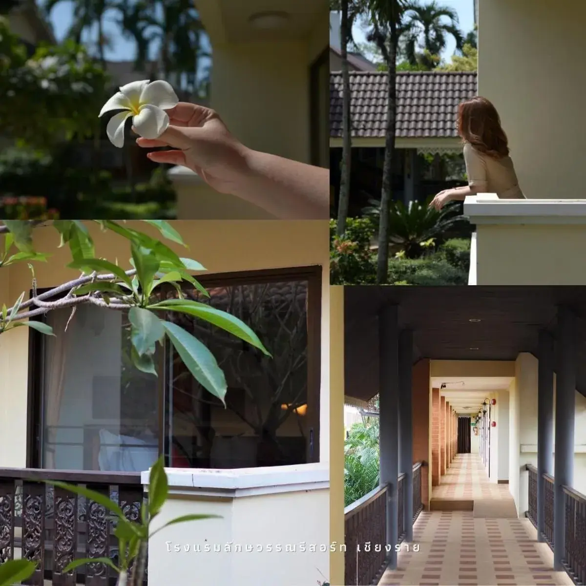Twin Room with Balcony in Luckswan Resort Chiang Rai - SHA Extra Plus Twin Room with Balcony in Luckswan Resort Chiang Rai - SHA Extra Plus