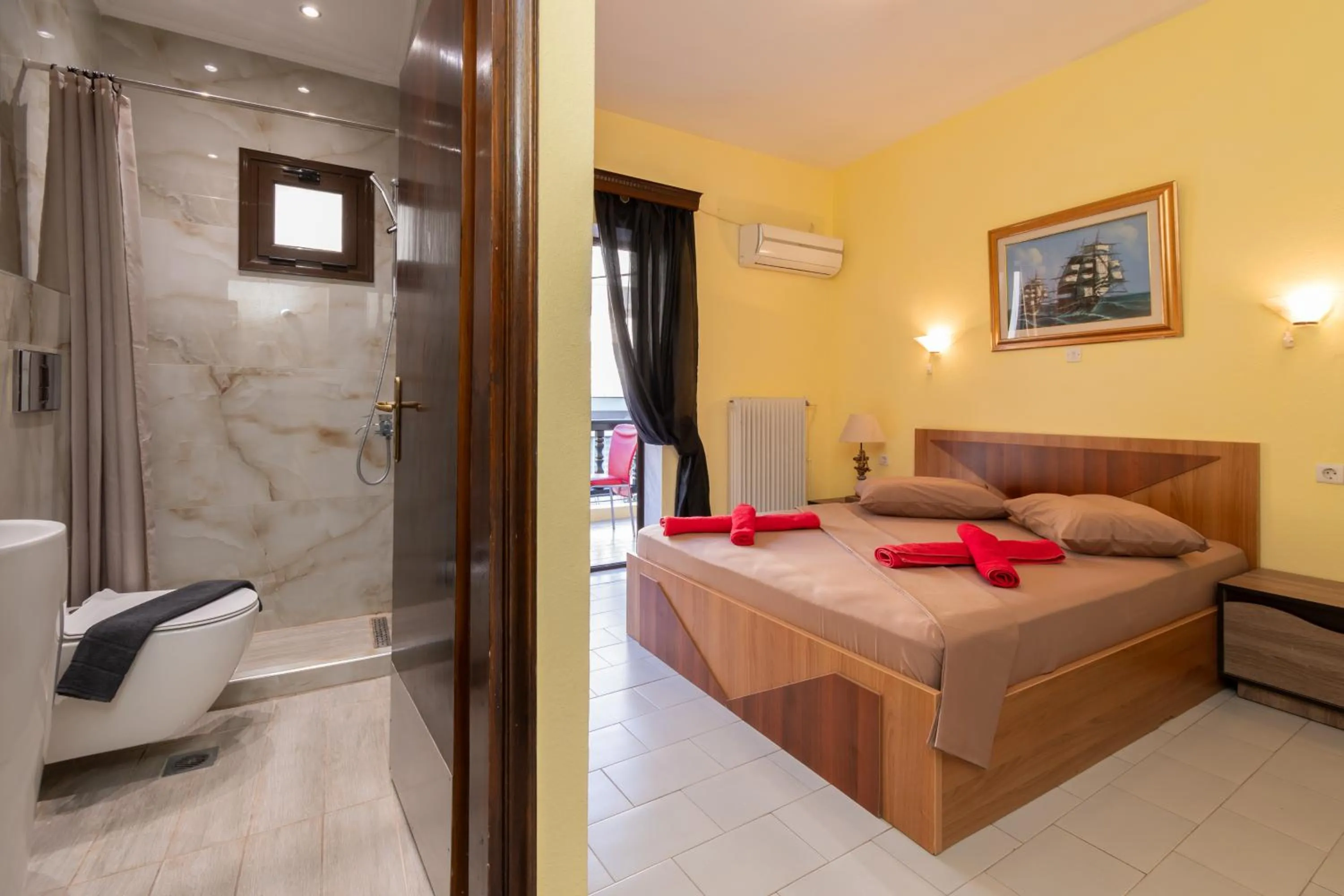 Bed in Hotel Petunia