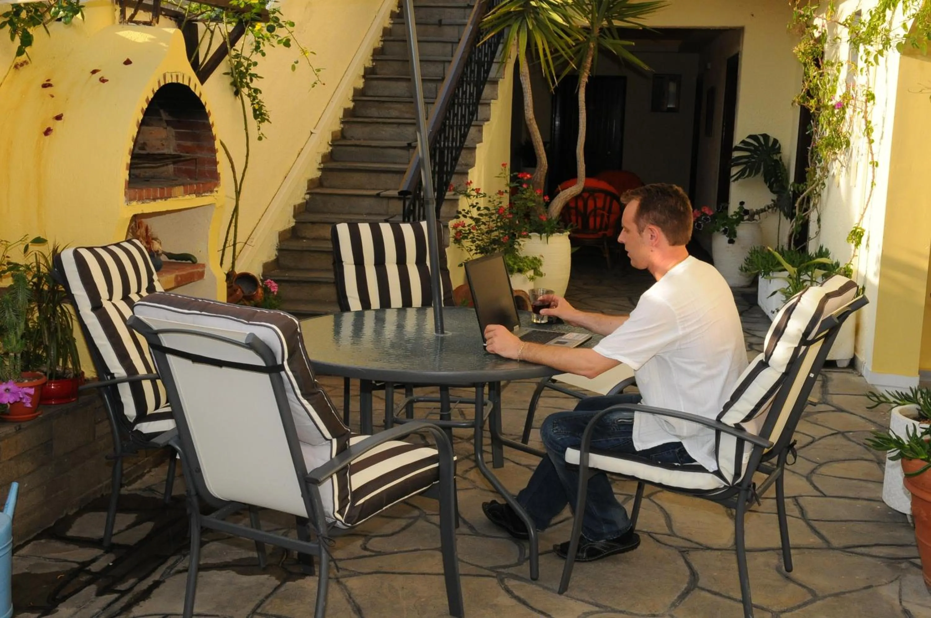 Balcony/Terrace in Hotel Petunia
